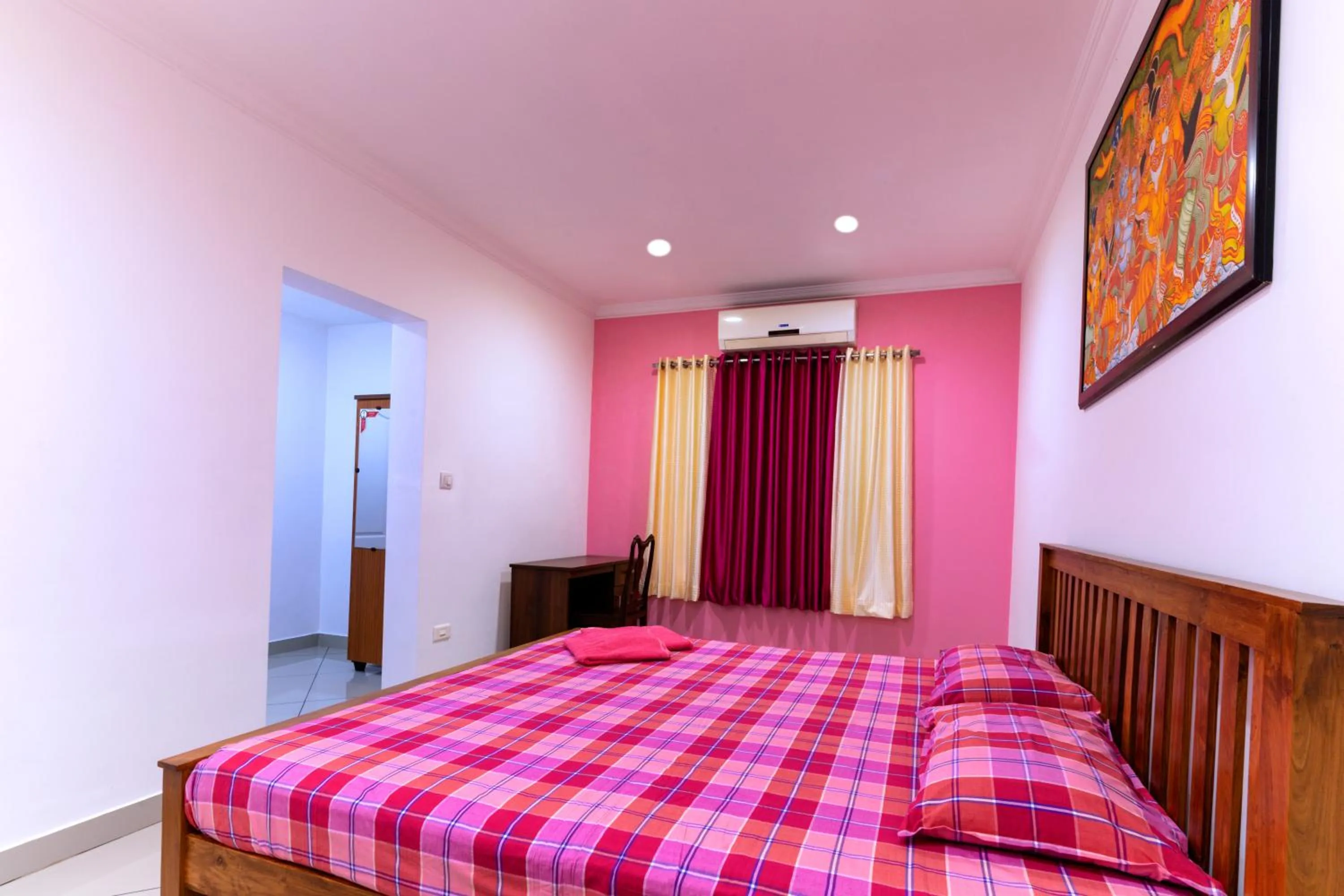 Bedroom, Bed in Vasudevam Premium Suites