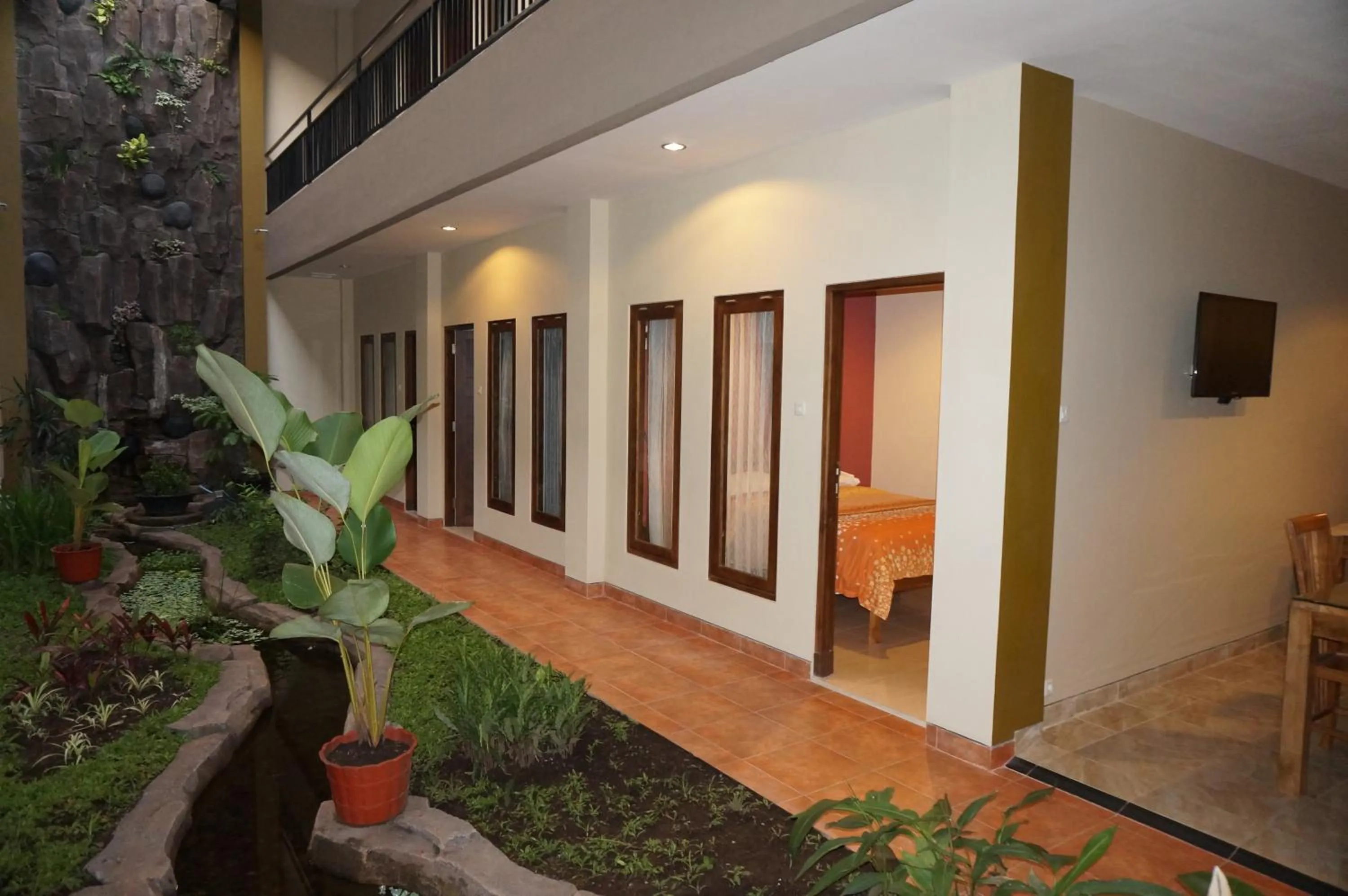 Facade/entrance in Aloha Hotel Yogyakarta