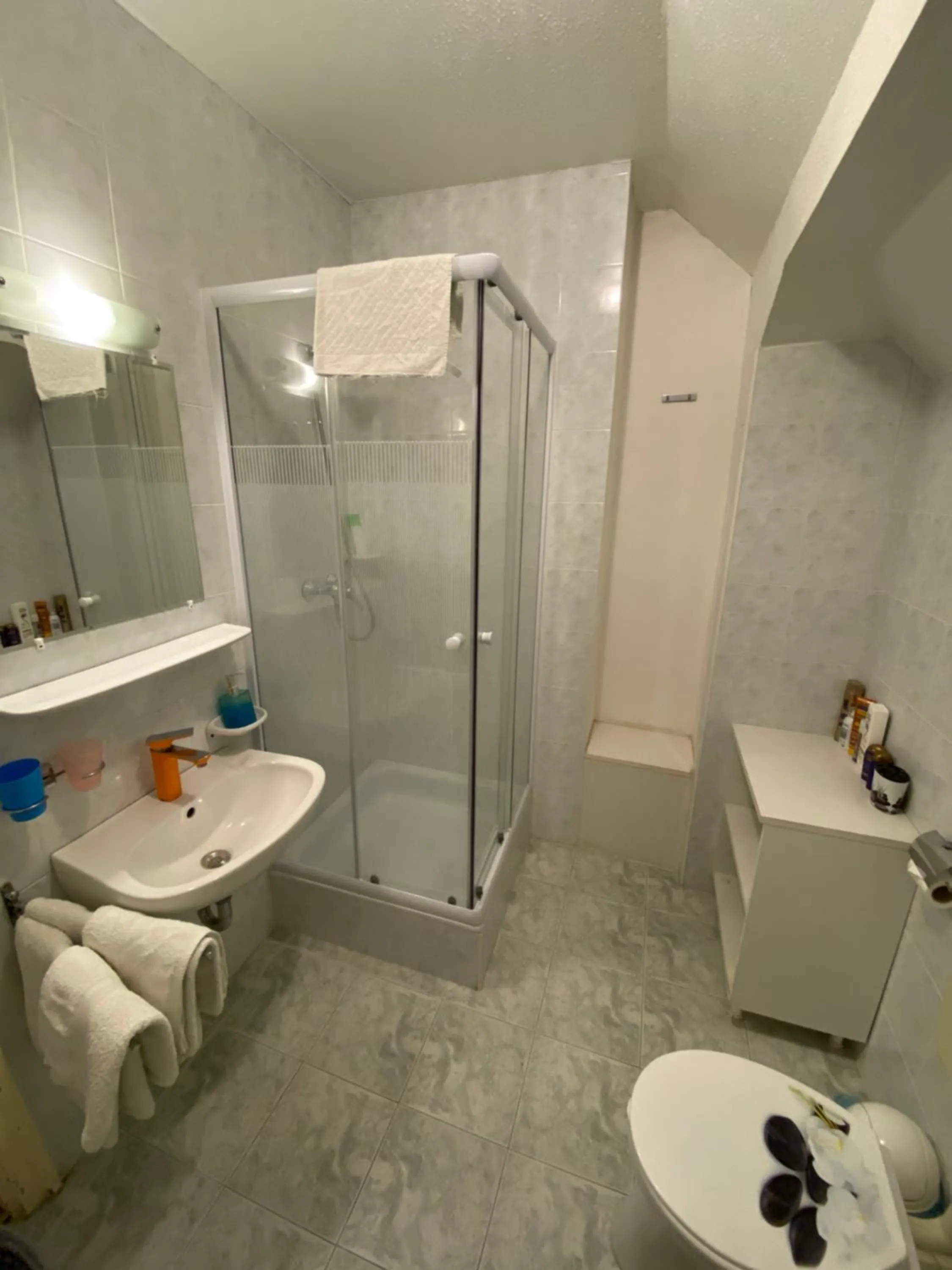 Bathroom in Villa Valeria Heviz