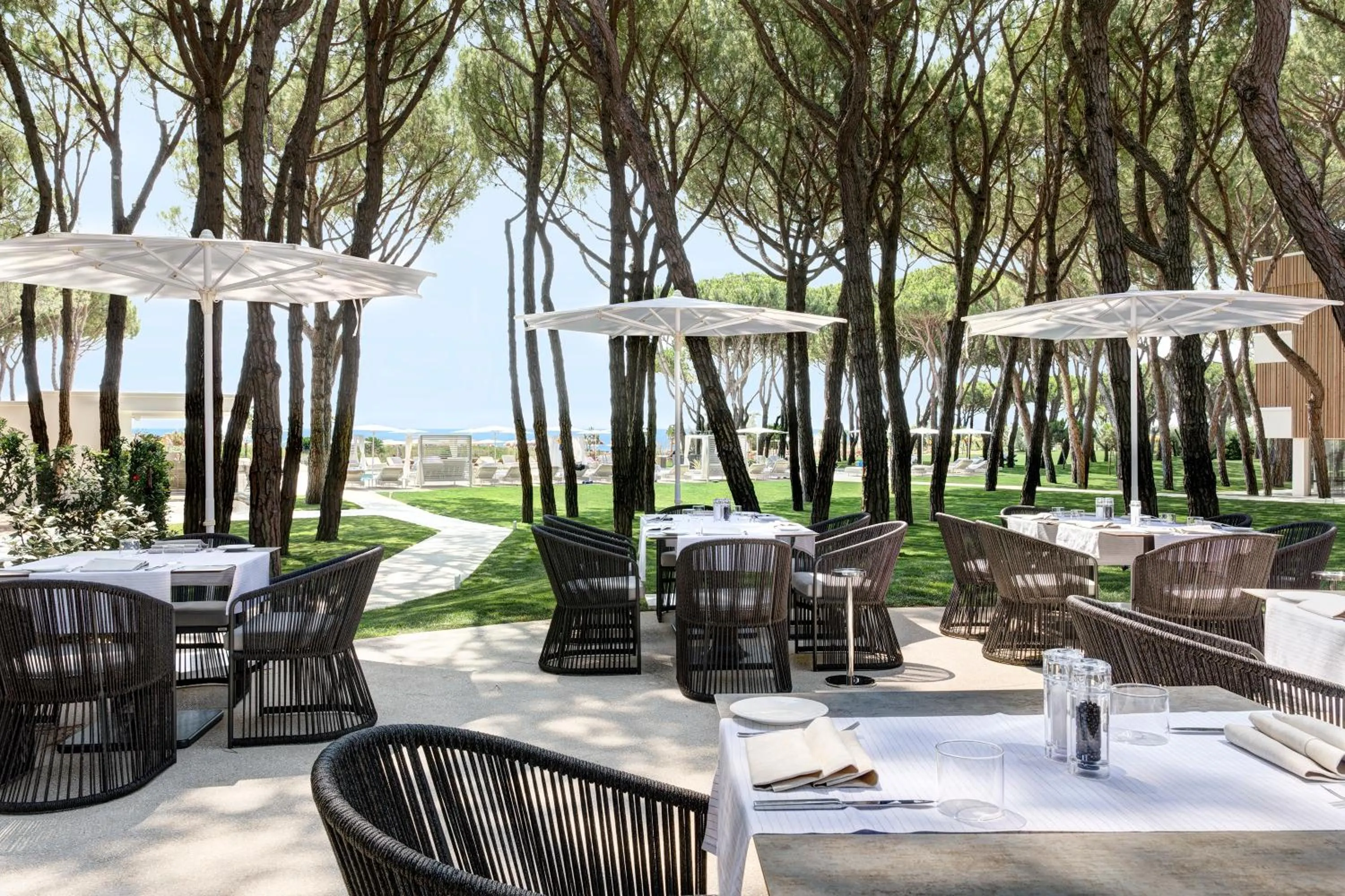 Patio in Bellevue Hotel & Resort