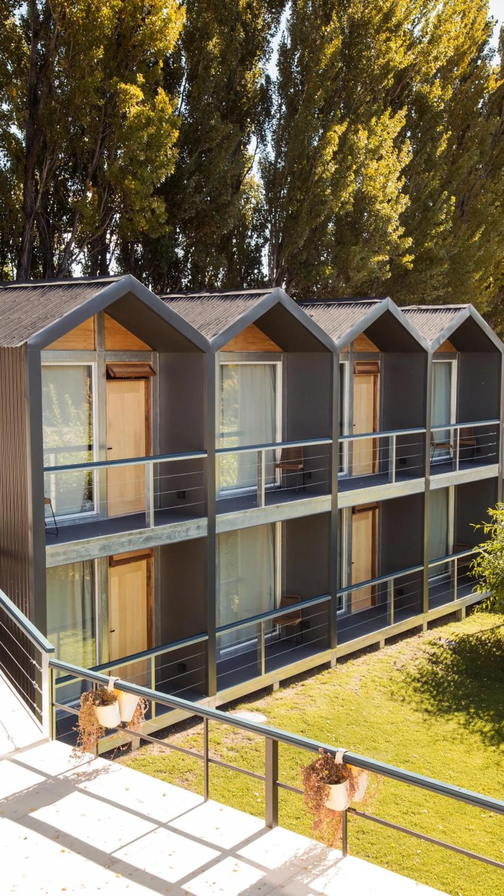 Property building in Apart Hotel Jardín