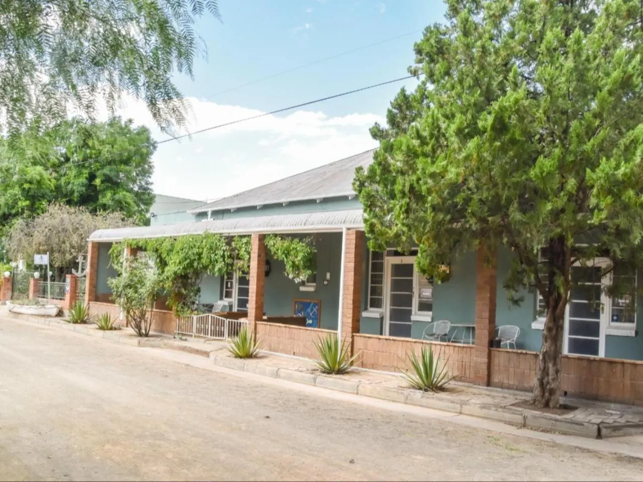 Patio in Anker Guesthouse