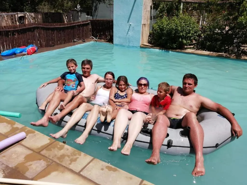 Swimming pool in Anker Guesthouse