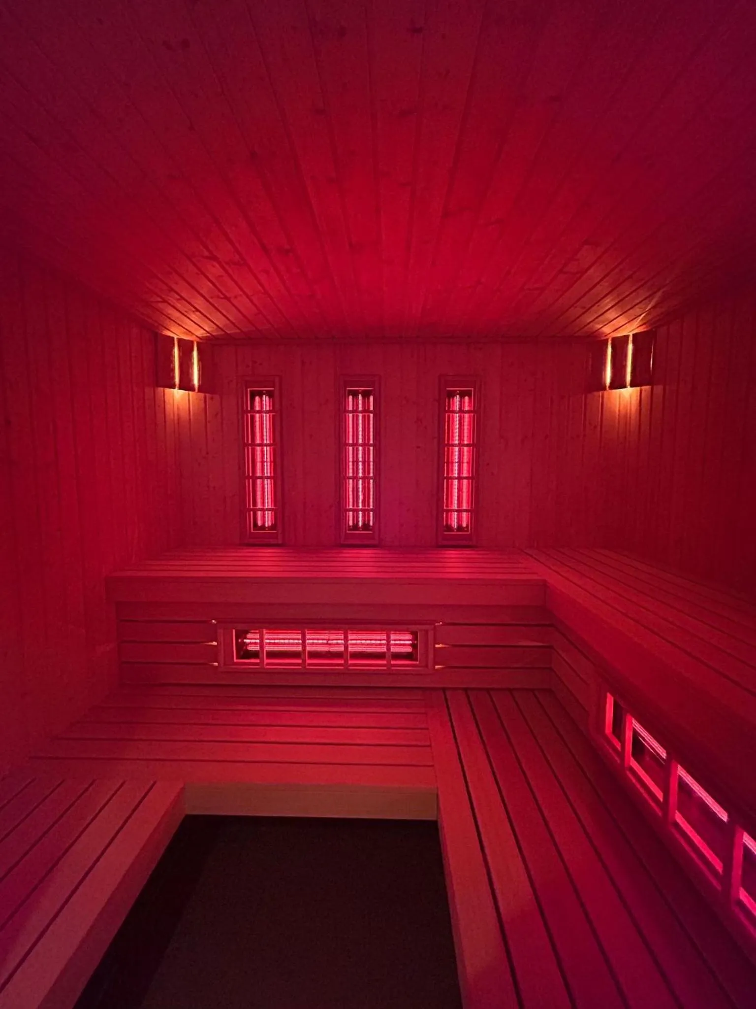 Sauna in Antares Hotel