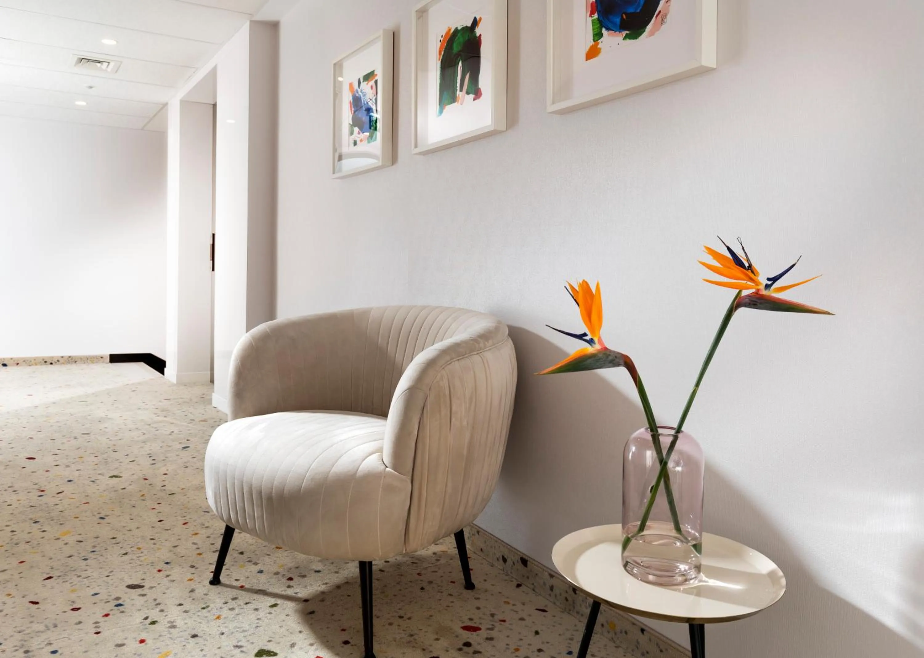 Decorative detail in Antares Hotel