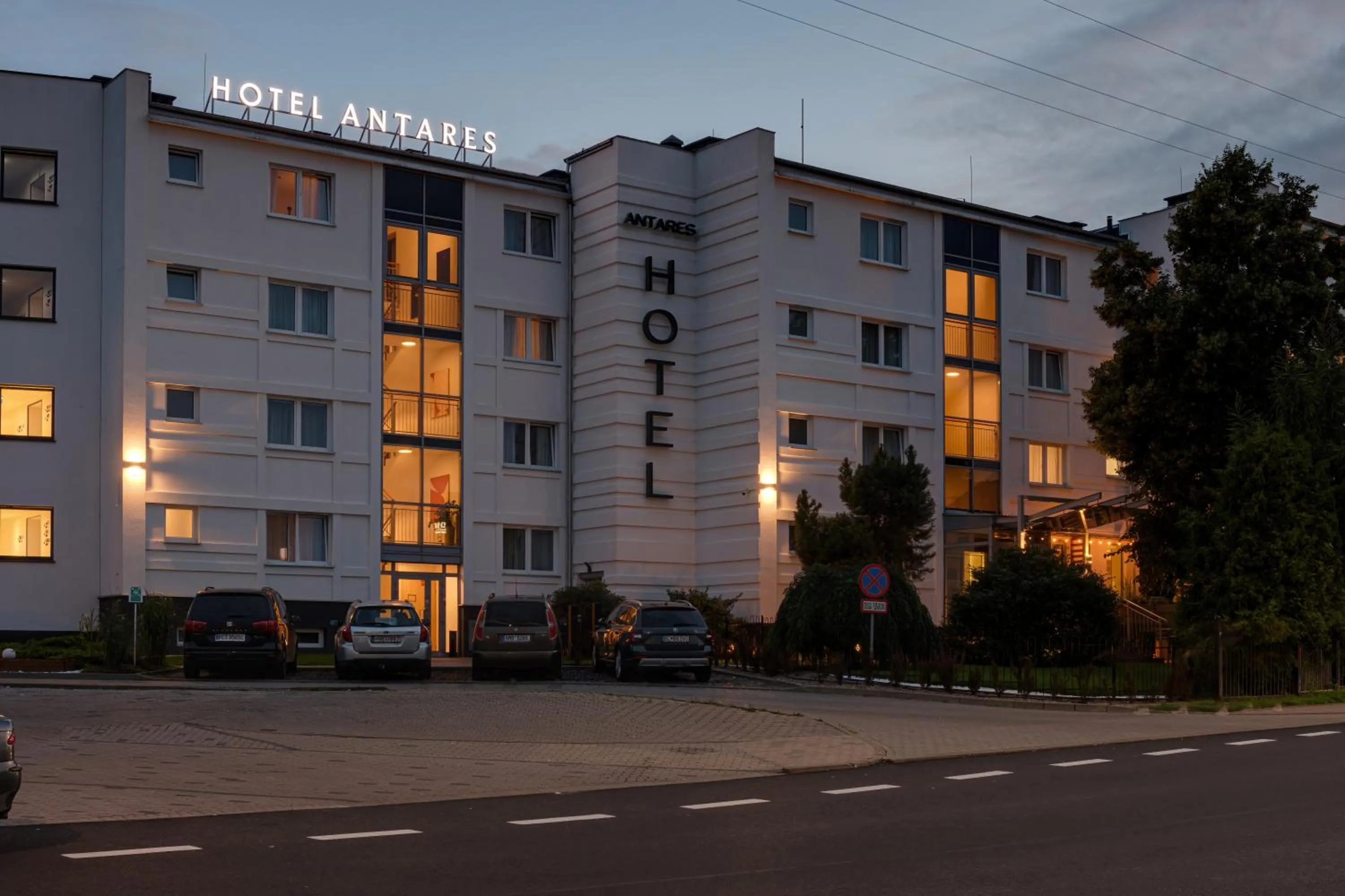 Property building in Antares Hotel