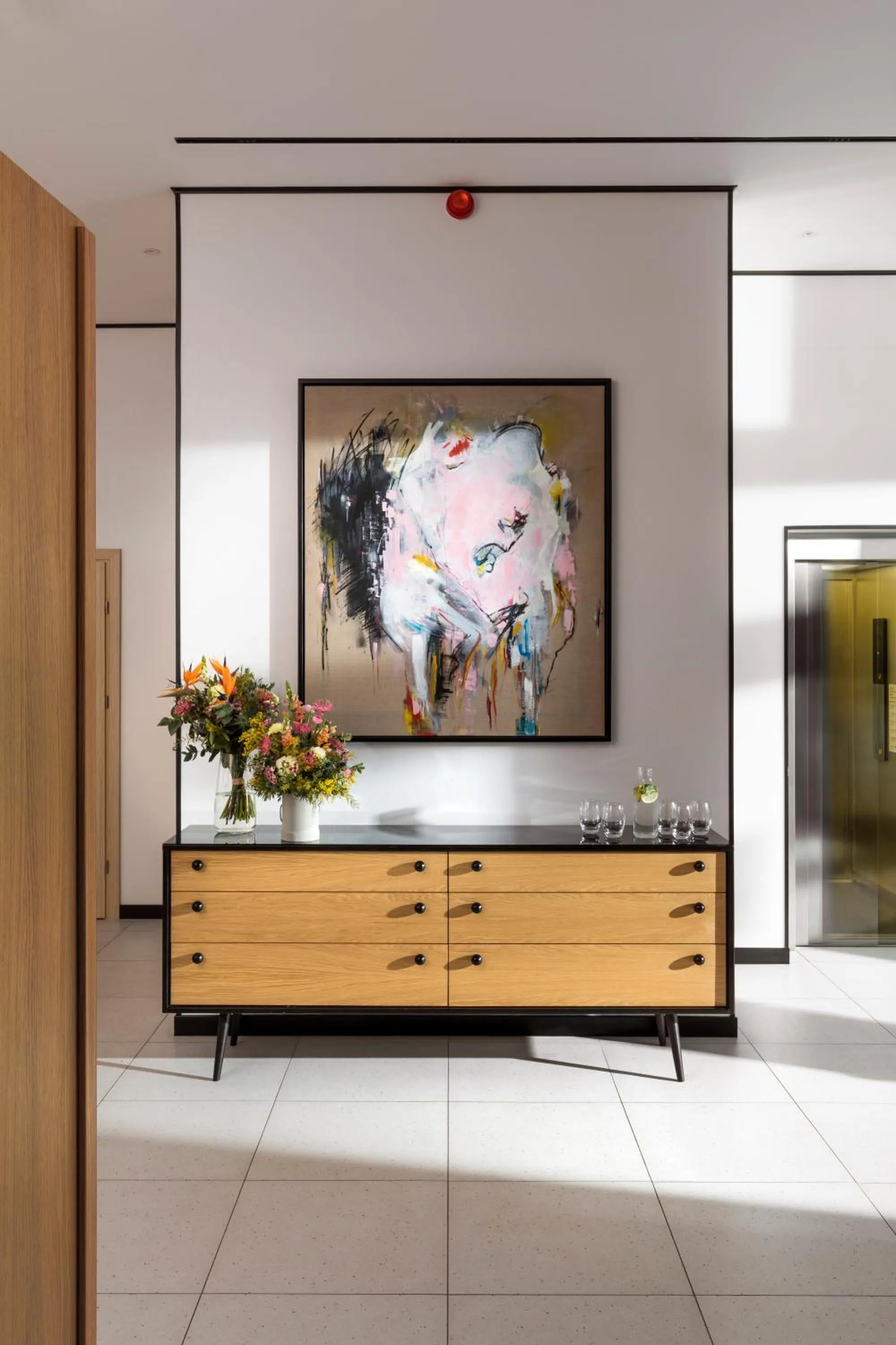 Lobby or reception in Antares Hotel