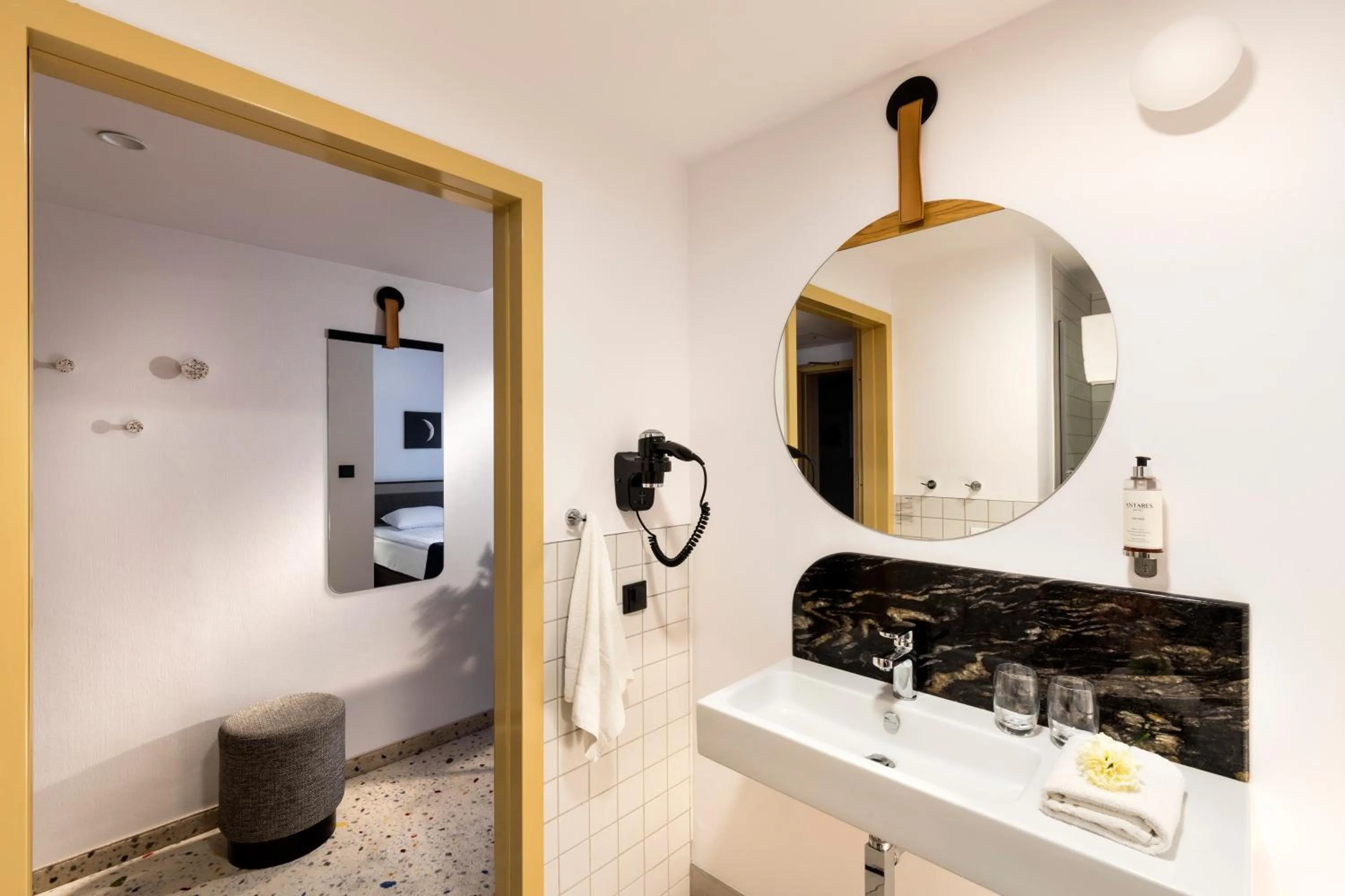 Bathroom in Antares Hotel