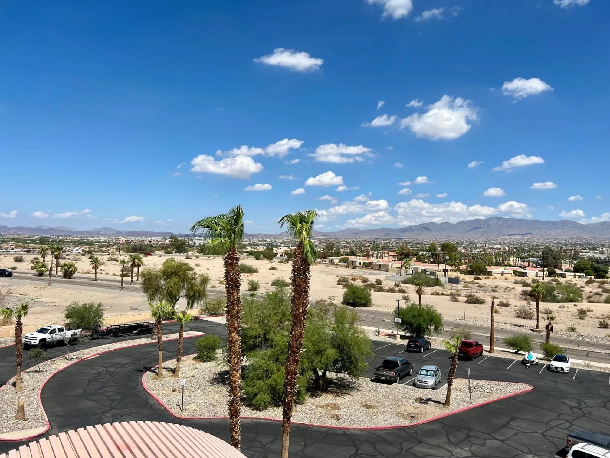 Mountain view in Studio 6 Suites Lake Havasu City AZ