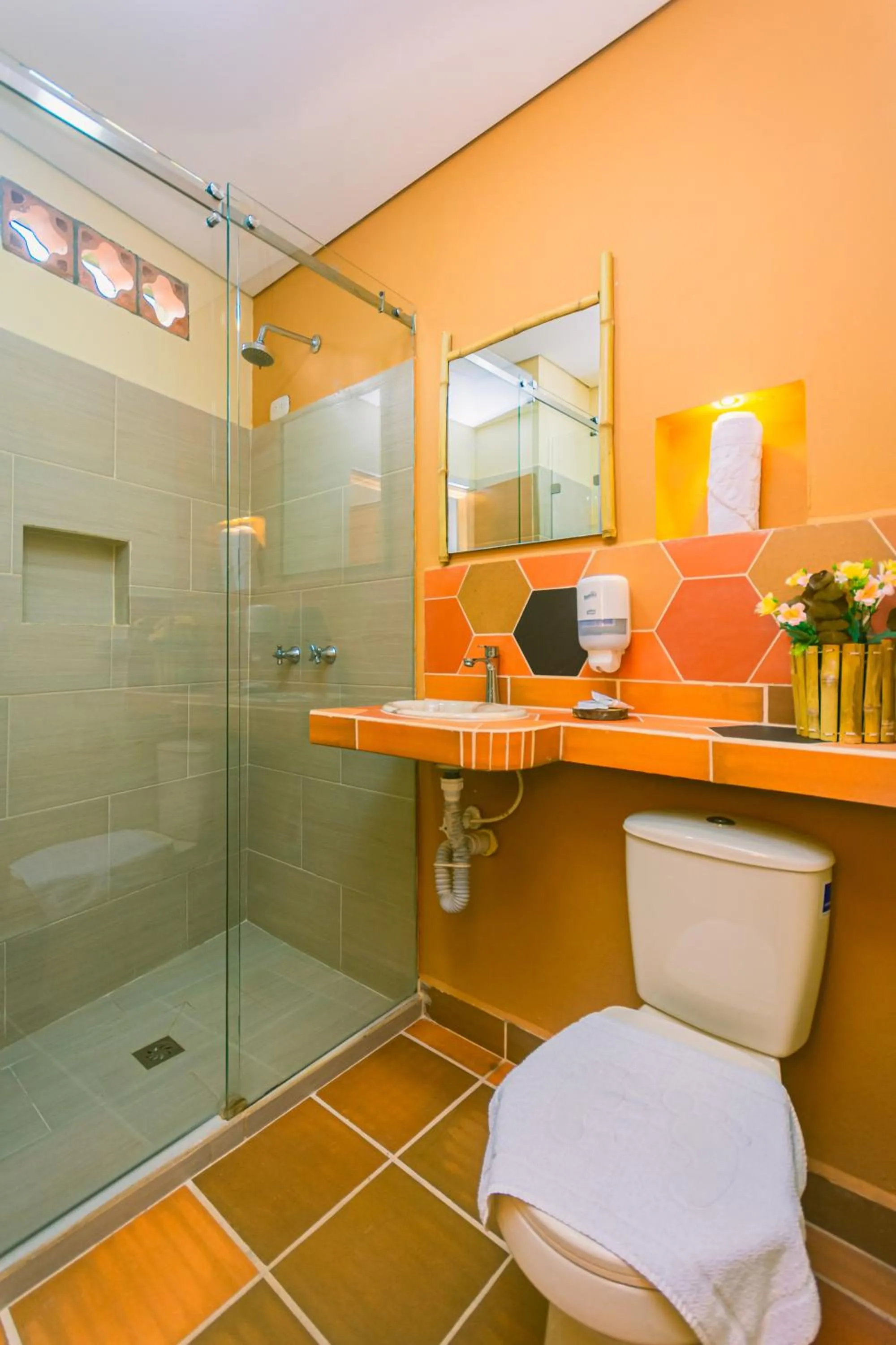 Bathroom in Hotel Bambu Guatape