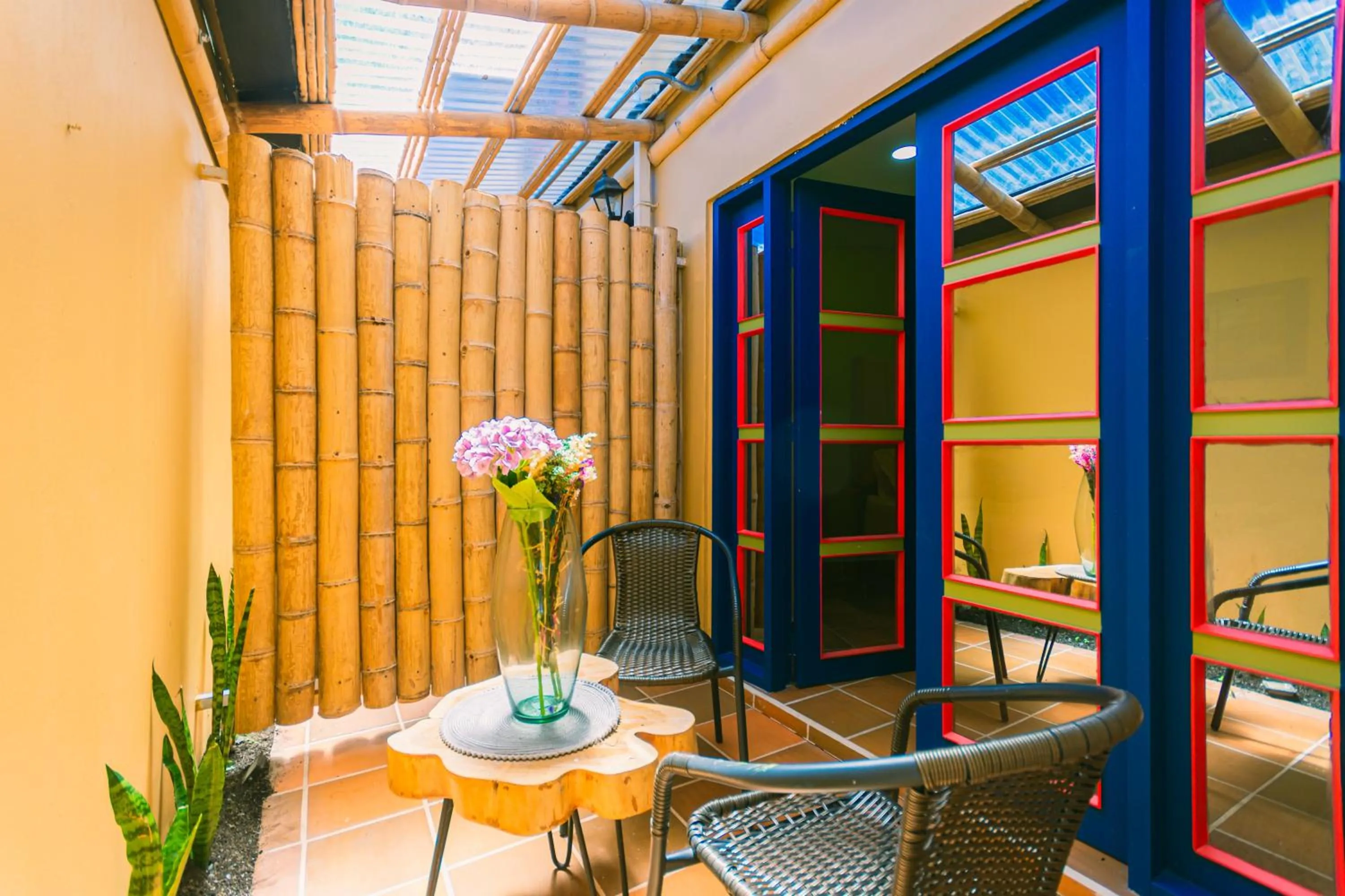 Area and facilities in Hotel Bambu Guatape