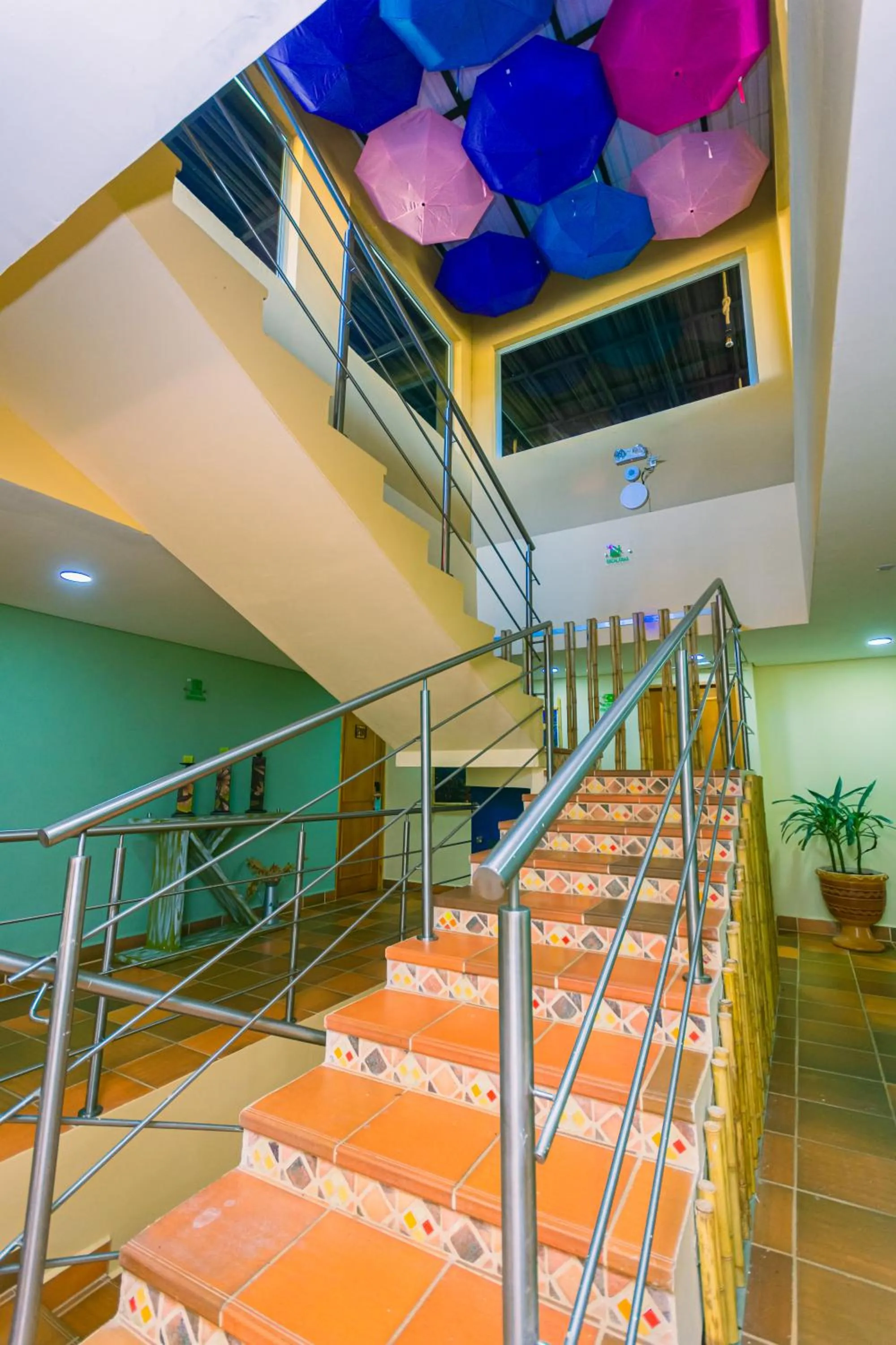Lobby or reception in Hotel Bambu Guatape