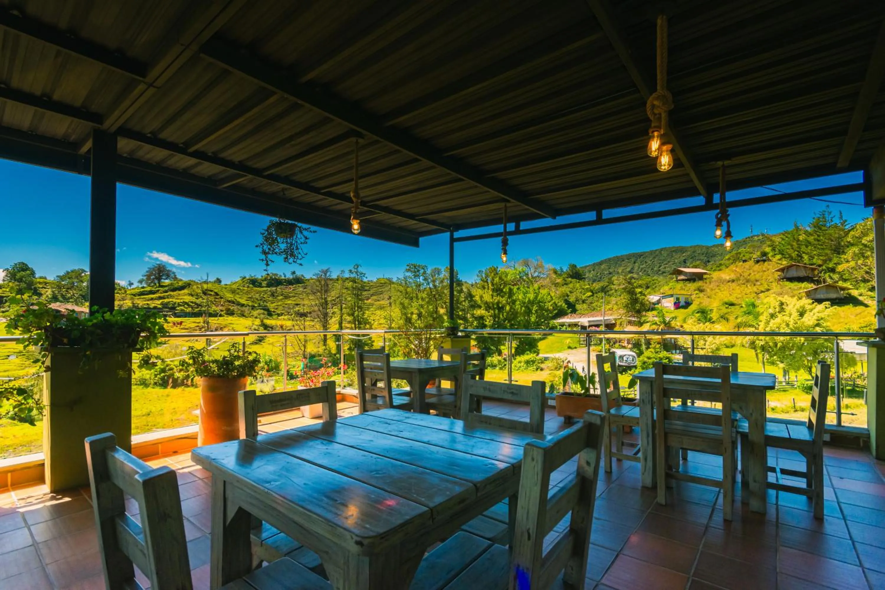 Restaurant/places to eat in Hotel Bambu Guatape
