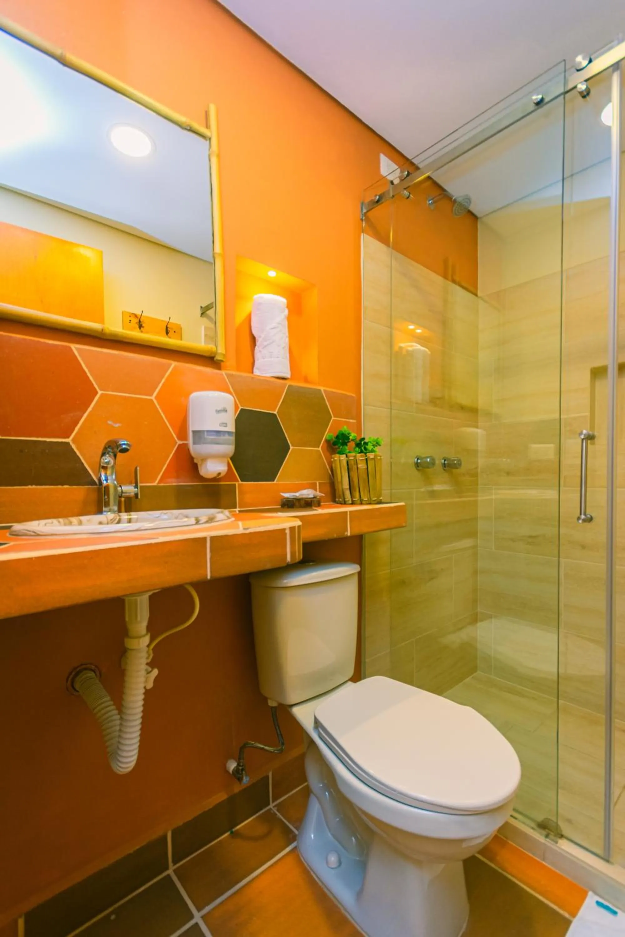 Bathroom in Hotel Bambu Guatape