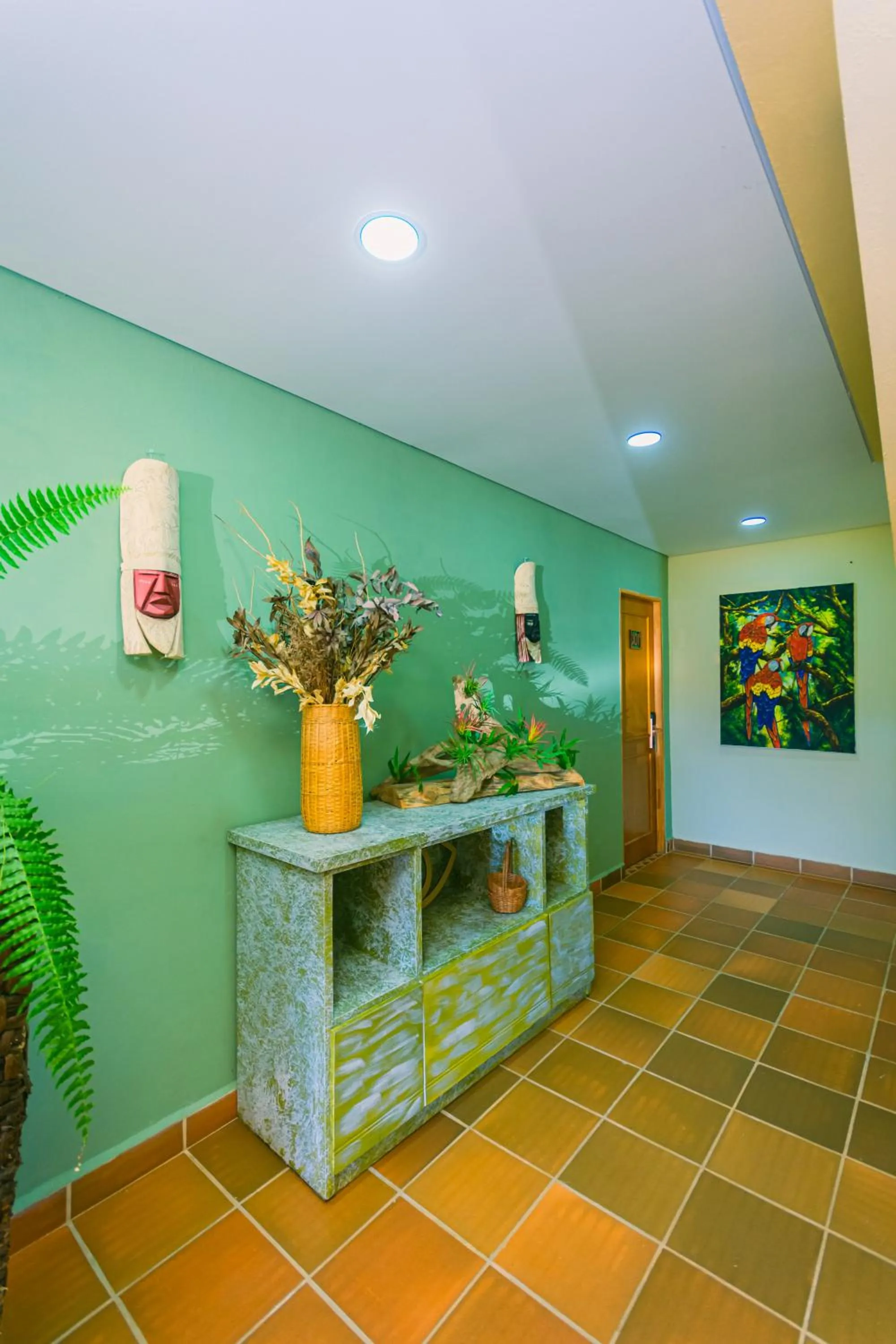 Decorative detail in Hotel Bambu Guatape