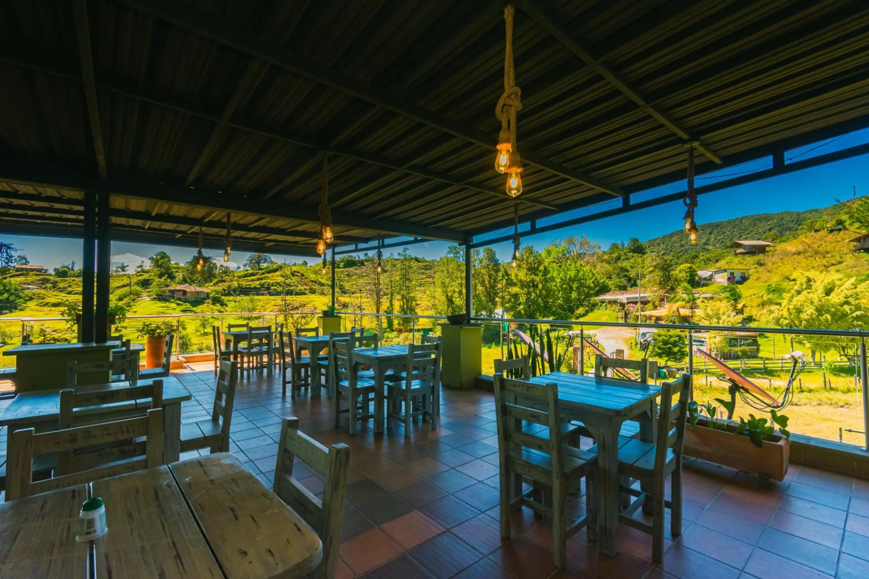 Restaurant/places to eat in Hotel Bambu Guatape