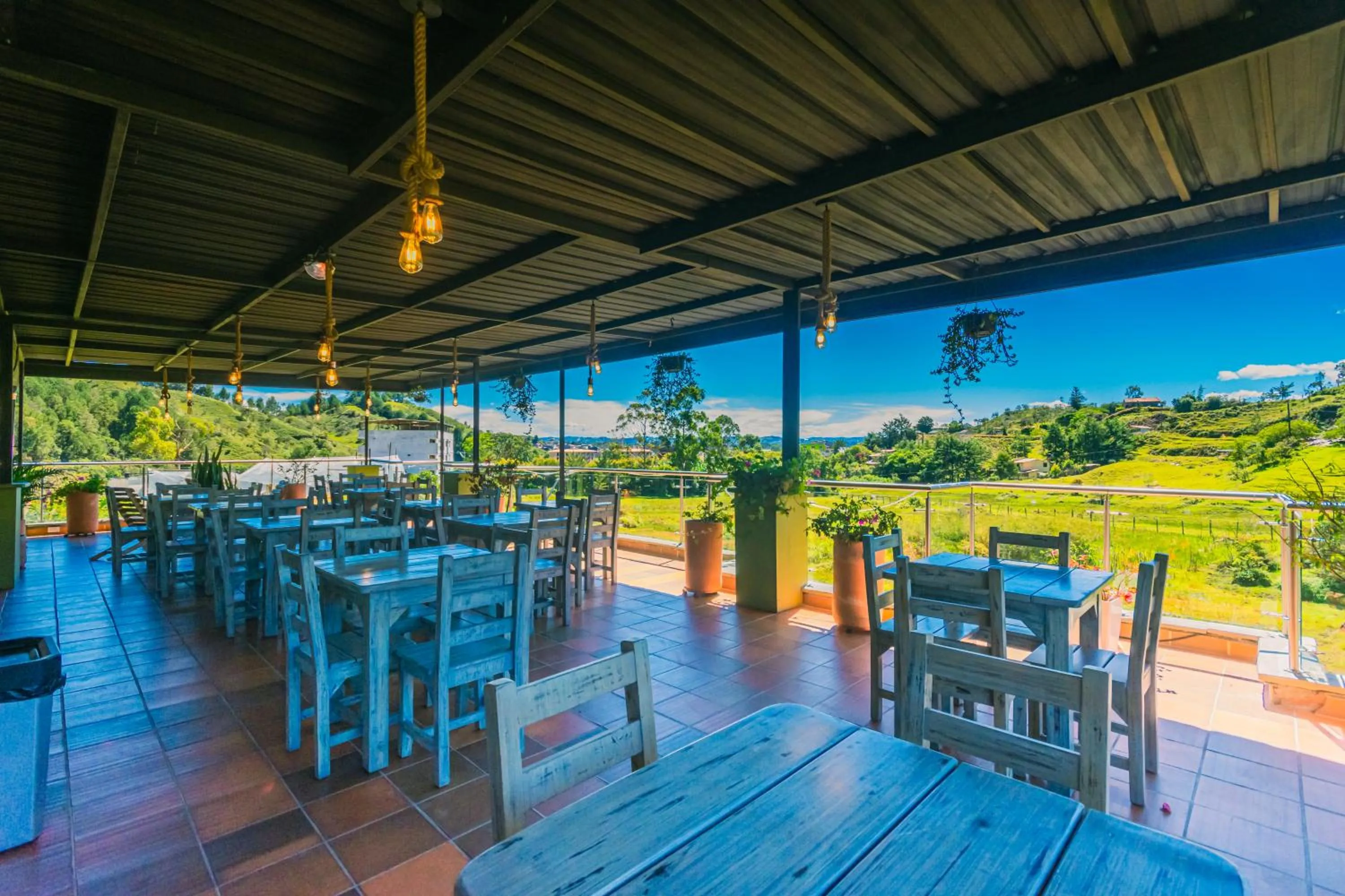 Restaurant/places to eat in Hotel Bambu Guatape