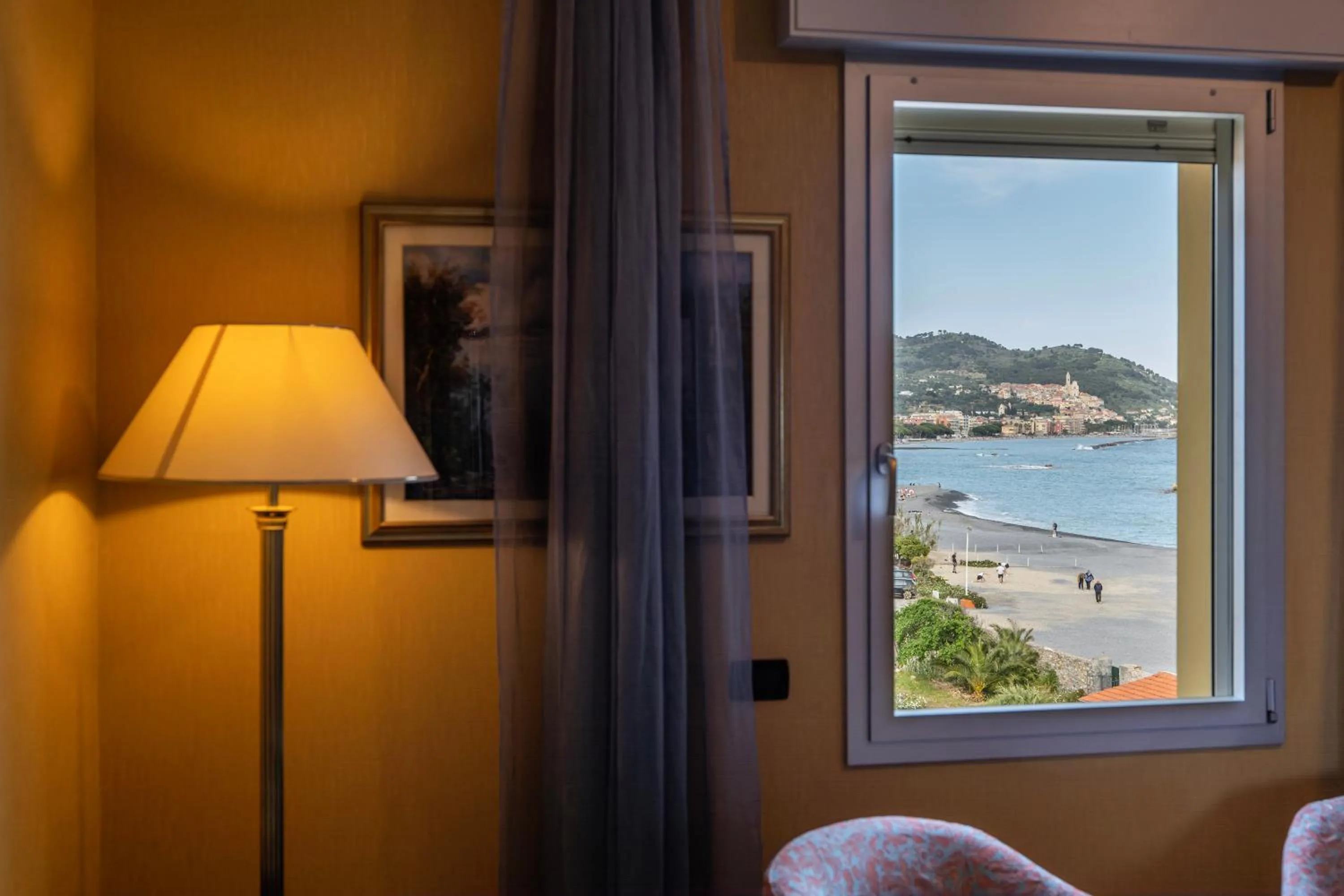 Sea view in Hotel Bellevue Et Mediterranée