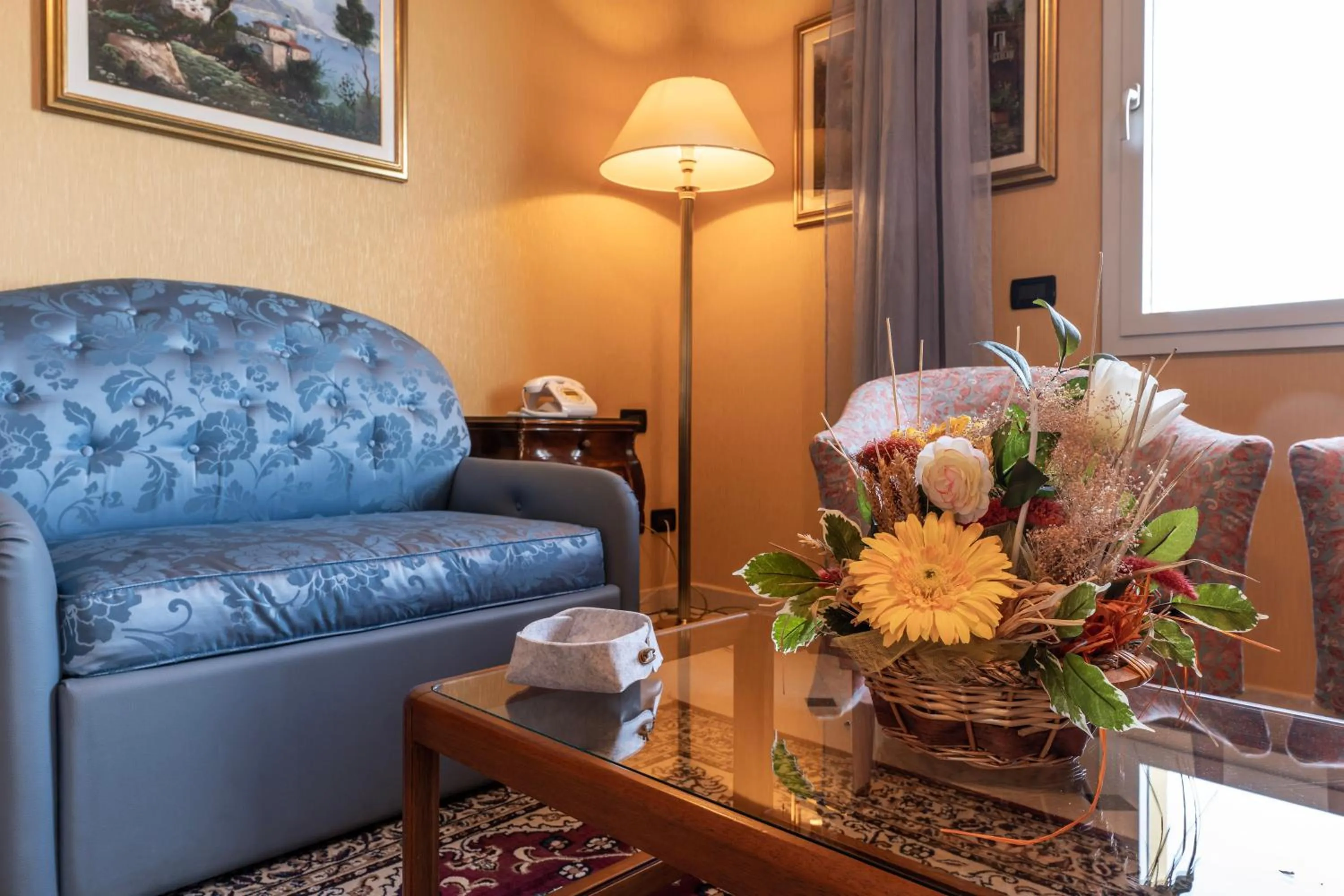 Living room in Hotel Bellevue Et Mediterranée