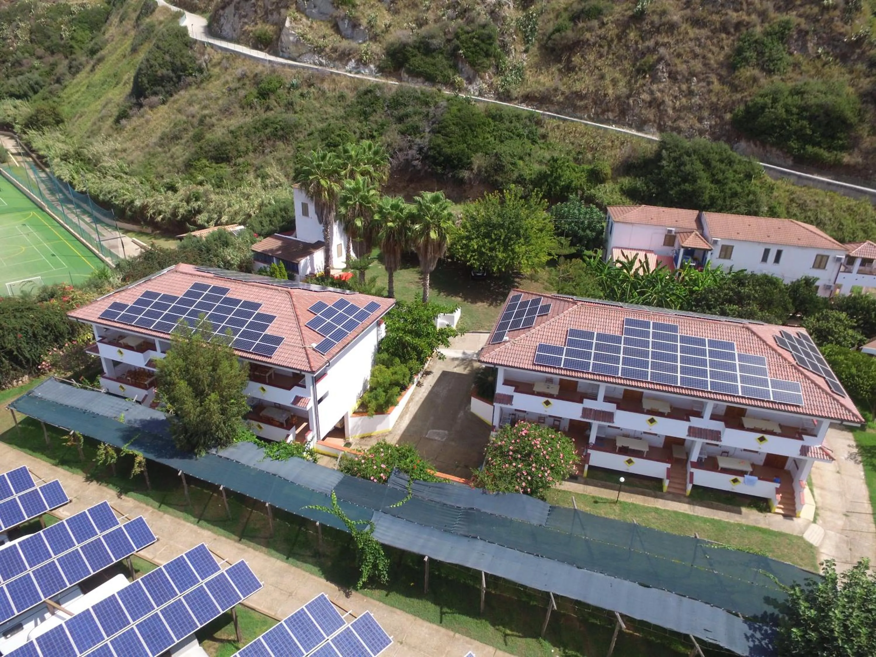 Bird's eye view in Villaggio Camping La Scogliera