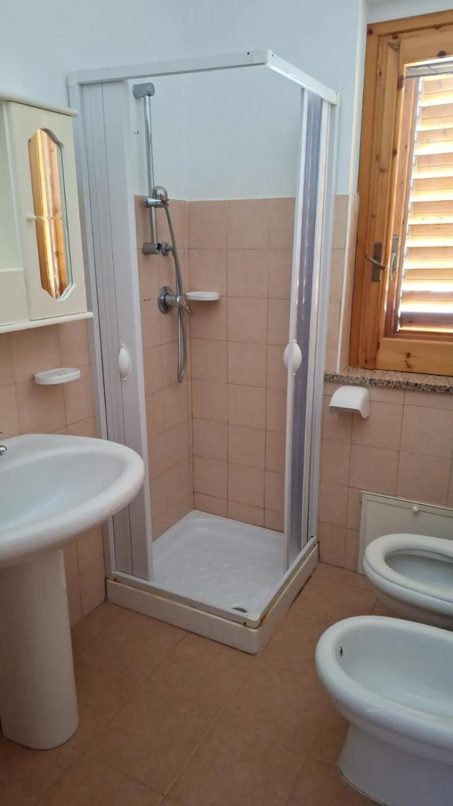 Shower in Villaggio Camping La Scogliera