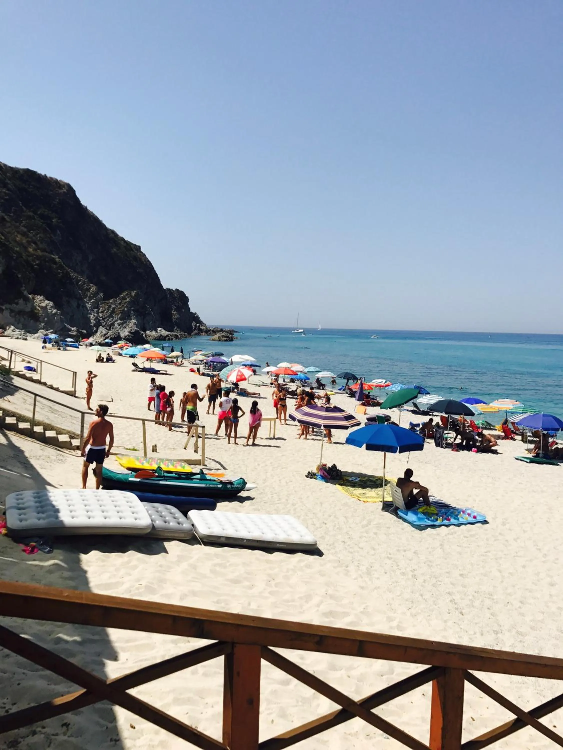 Sea view in Villaggio Camping La Scogliera