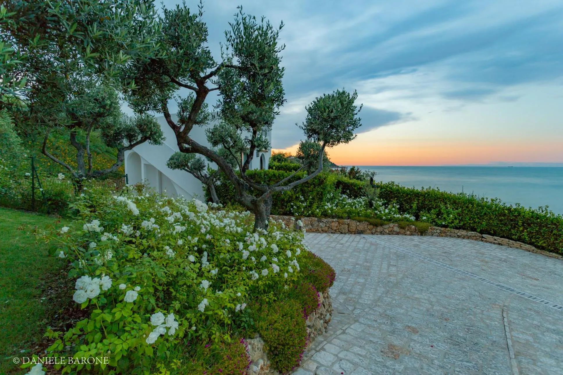 Sunset in Baia Delphis Resort