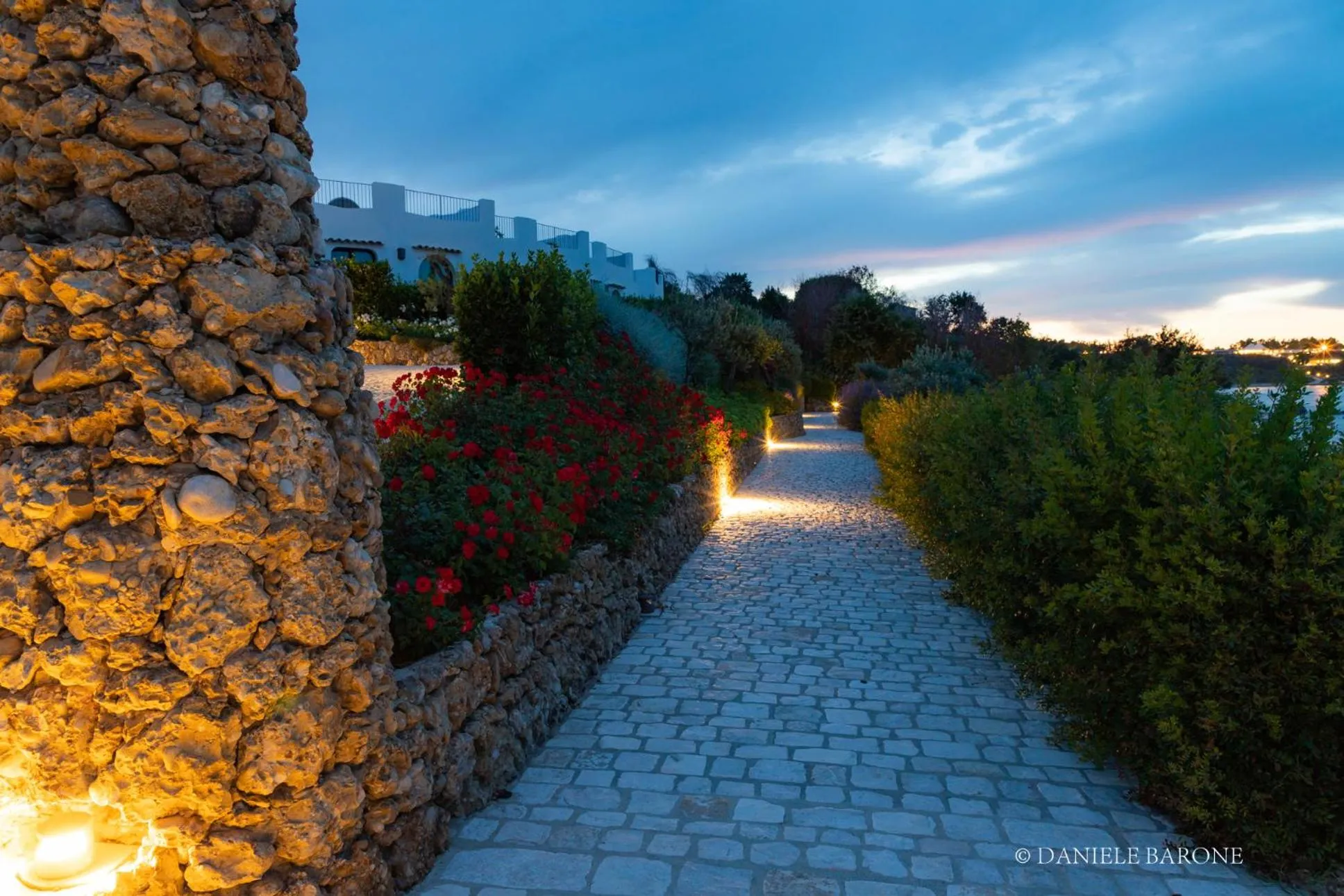 Sunset in Baia Delphis Resort