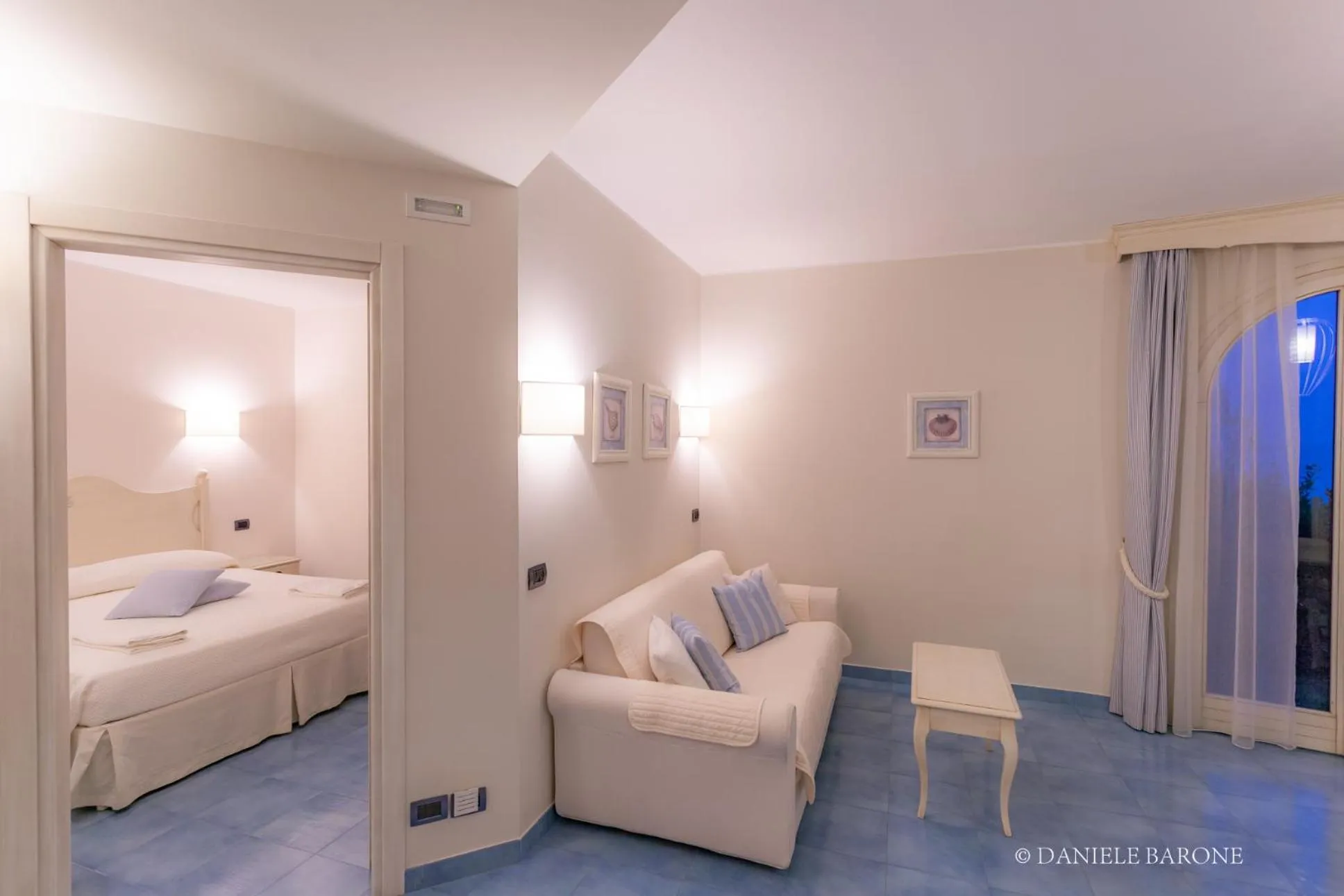 Bed in Baia Delphis Resort