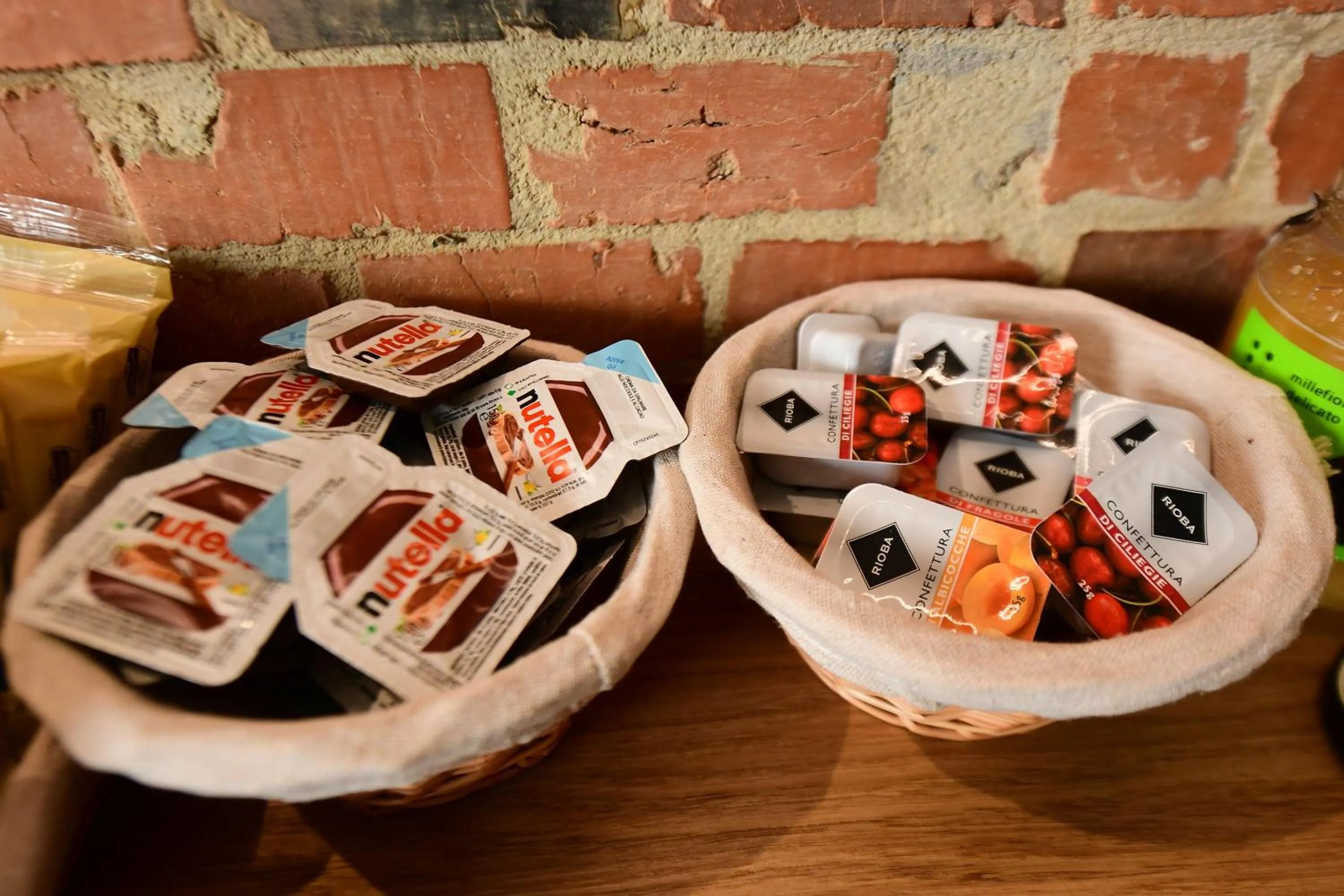 Buffet breakfast in Little Italy Hostel Ex Chiesa S Donato