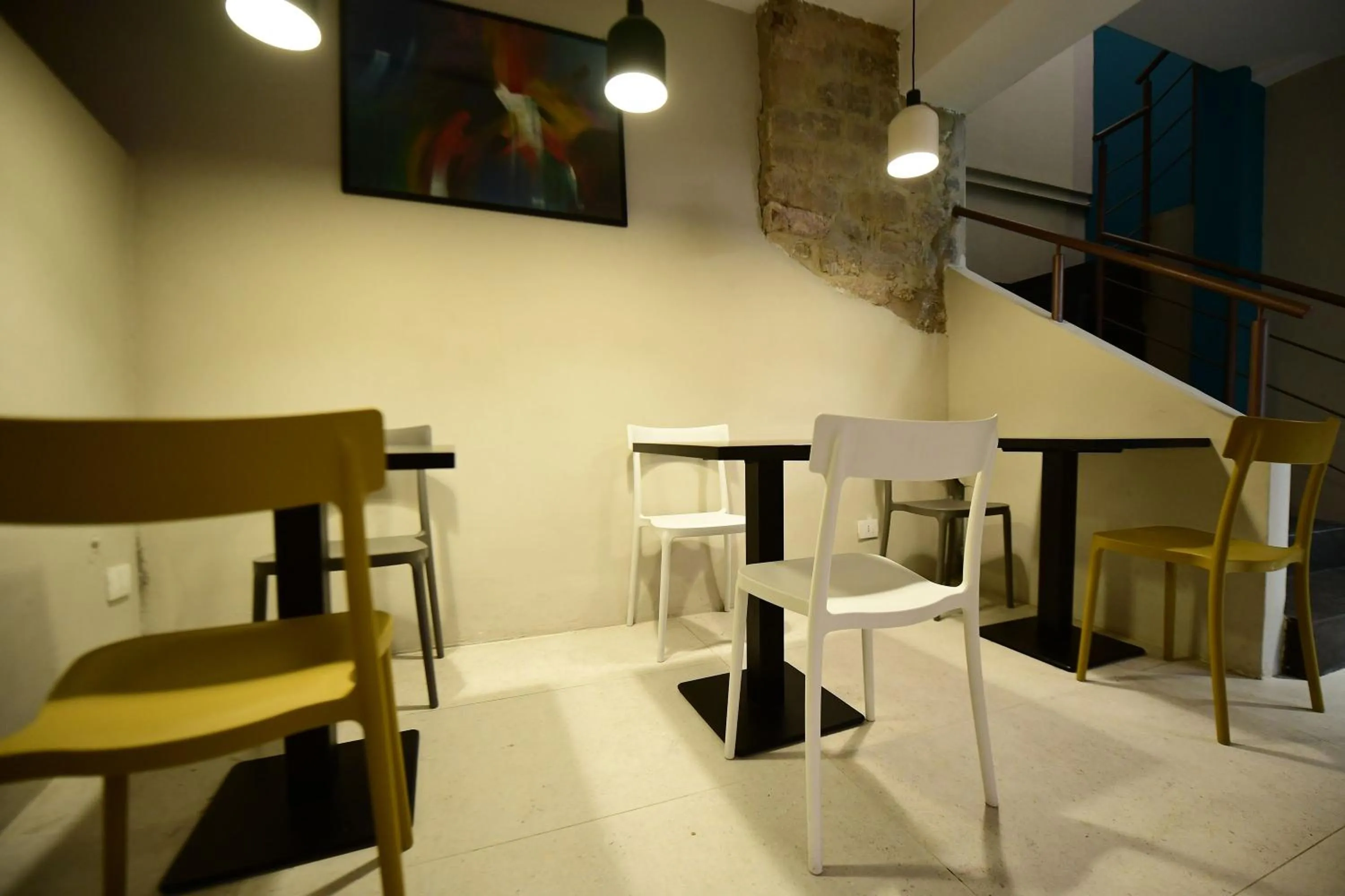 Communal kitchen in Little Italy Hostel Ex Chiesa S Donato