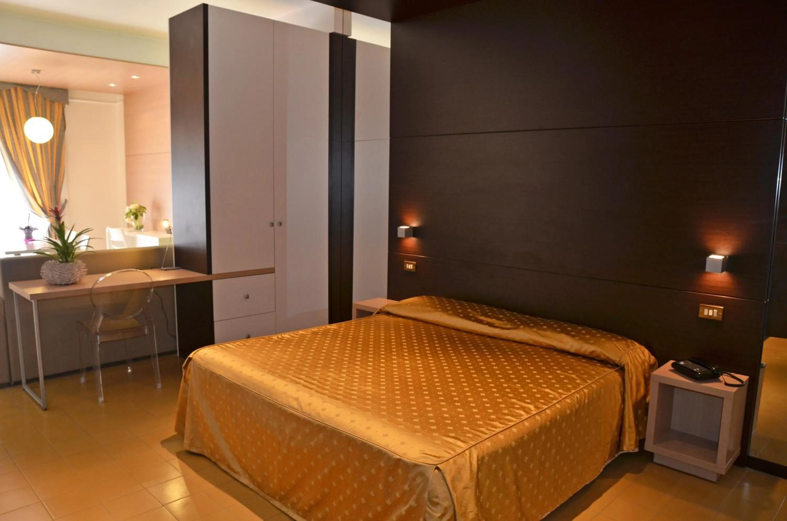 Bed in Grand Eurhotel