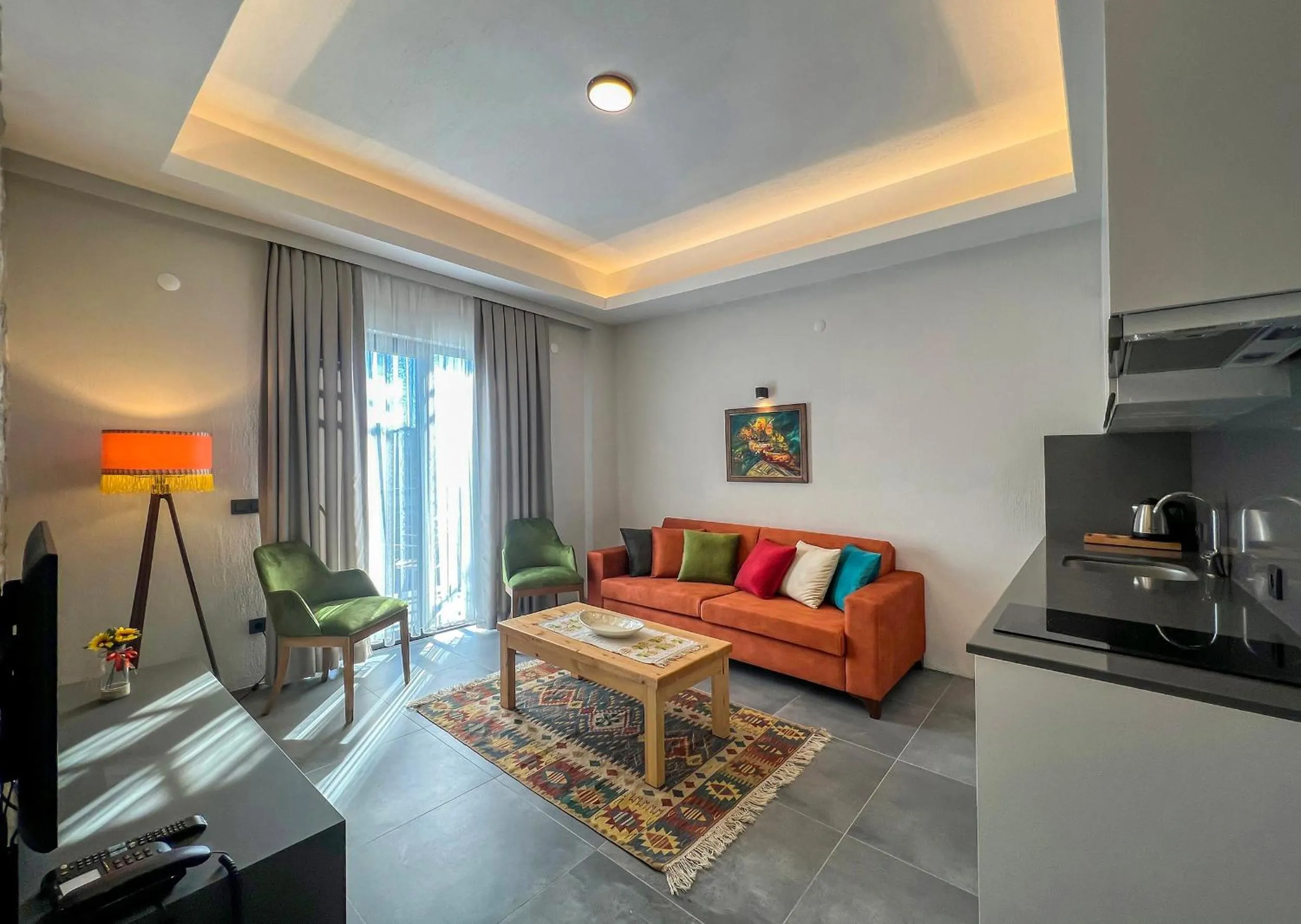 Living room in DADYA BORA HOTEL