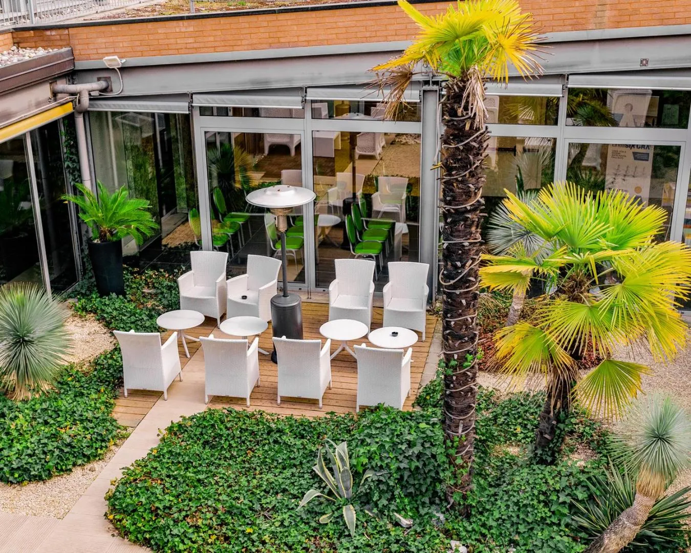 Patio in Relais Bellaria Hotel & Congressi