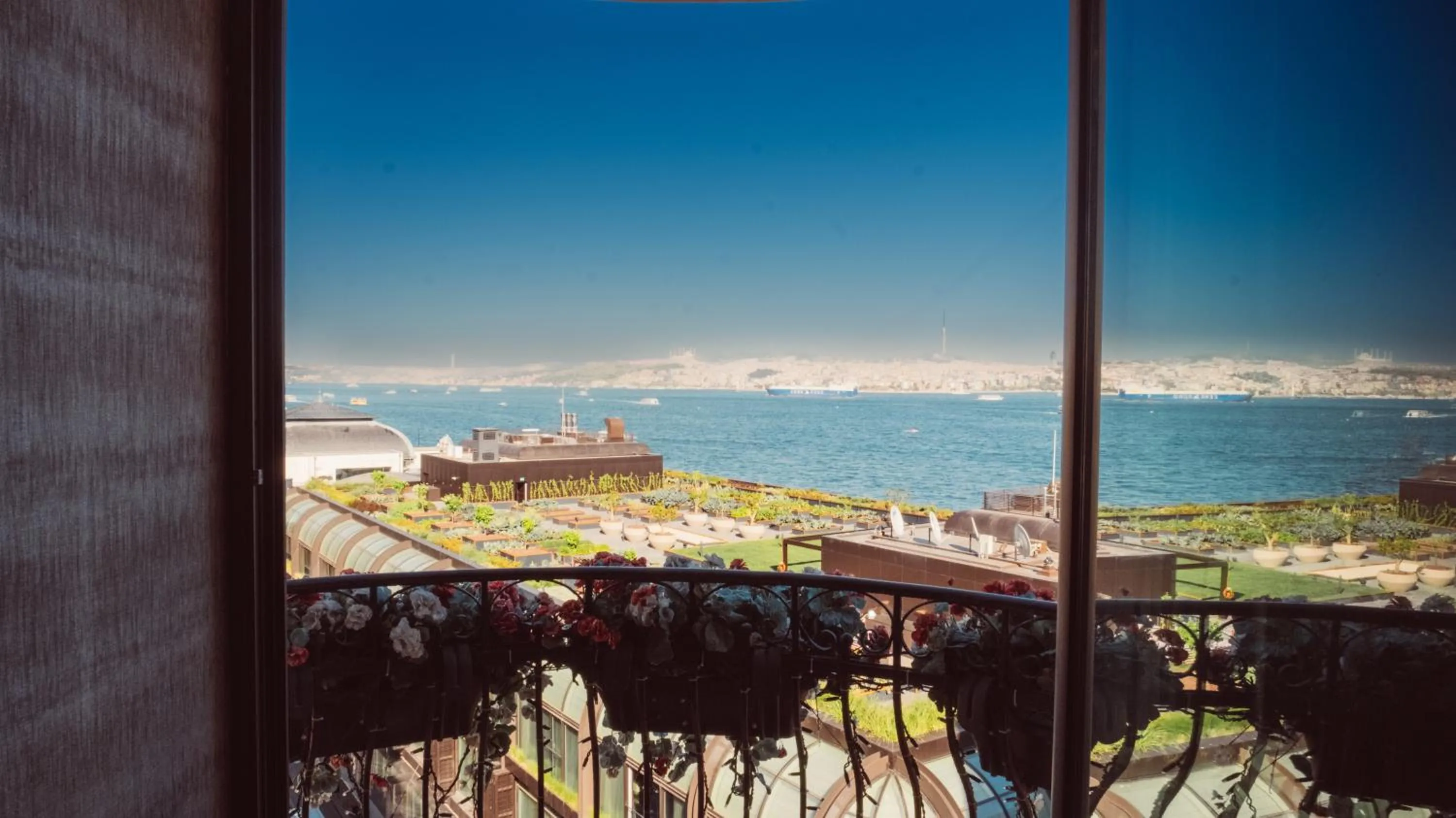 Balcony/Terrace in Hotel De Reve Galata-Special Class