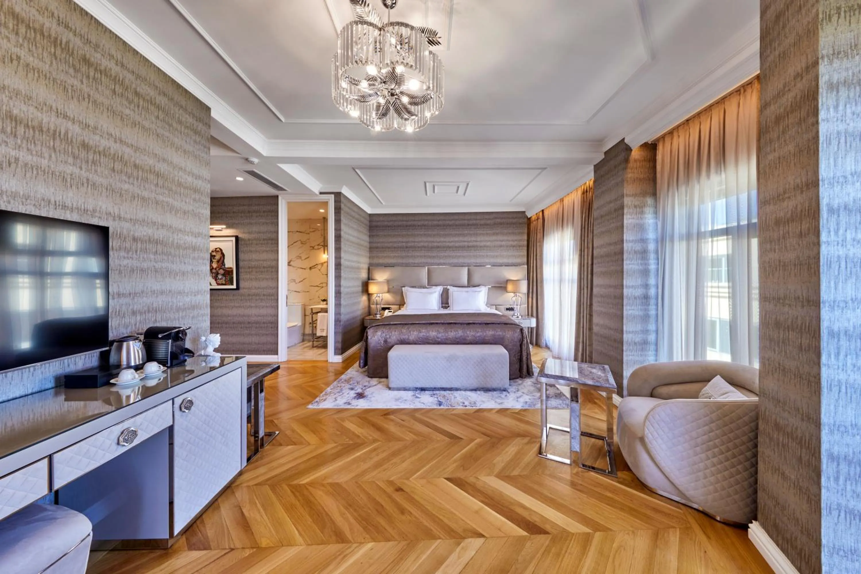 Bed in Hotel De Reve Galata-Special Class