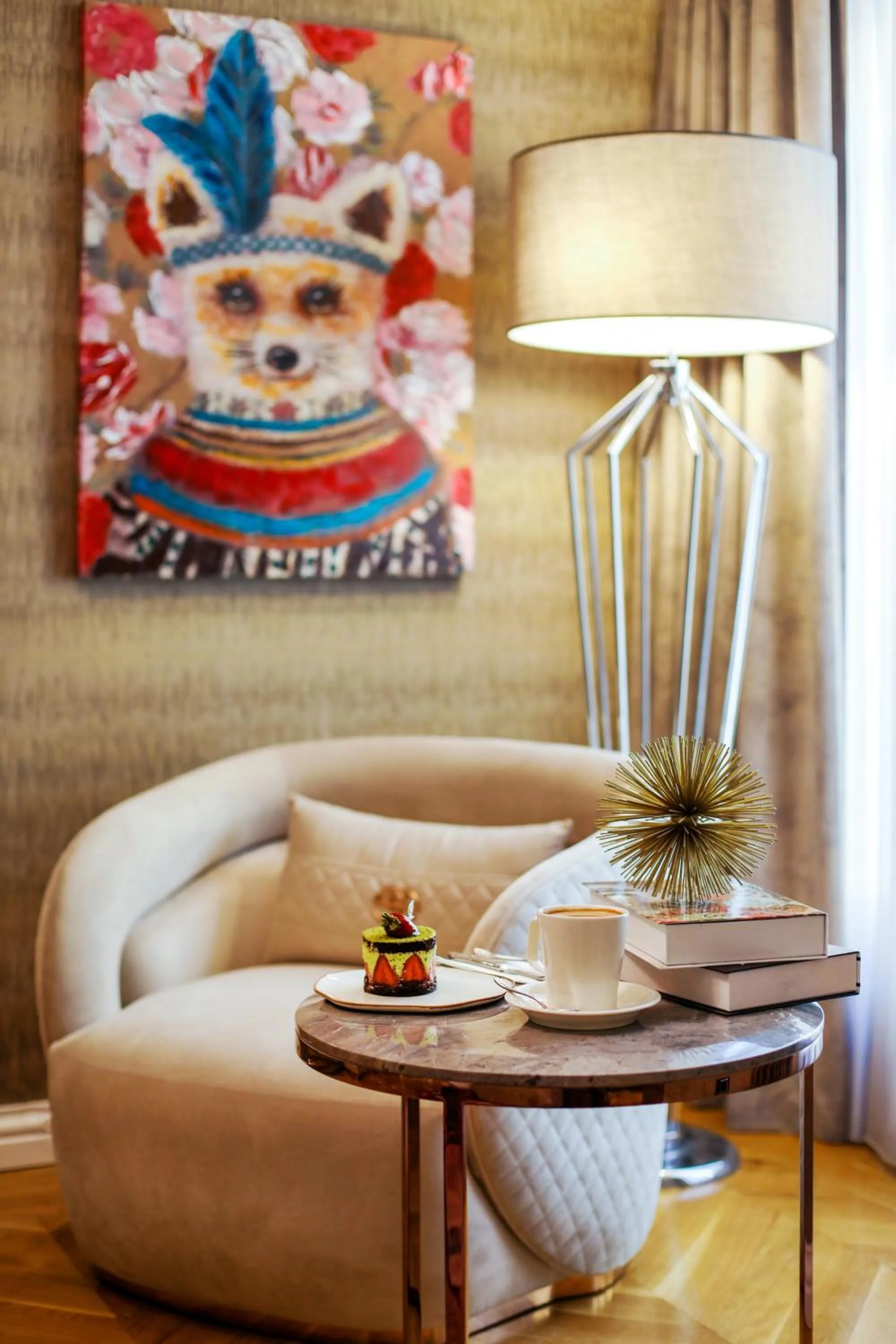 Seating area in Hotel De Reve Galata-Special Class