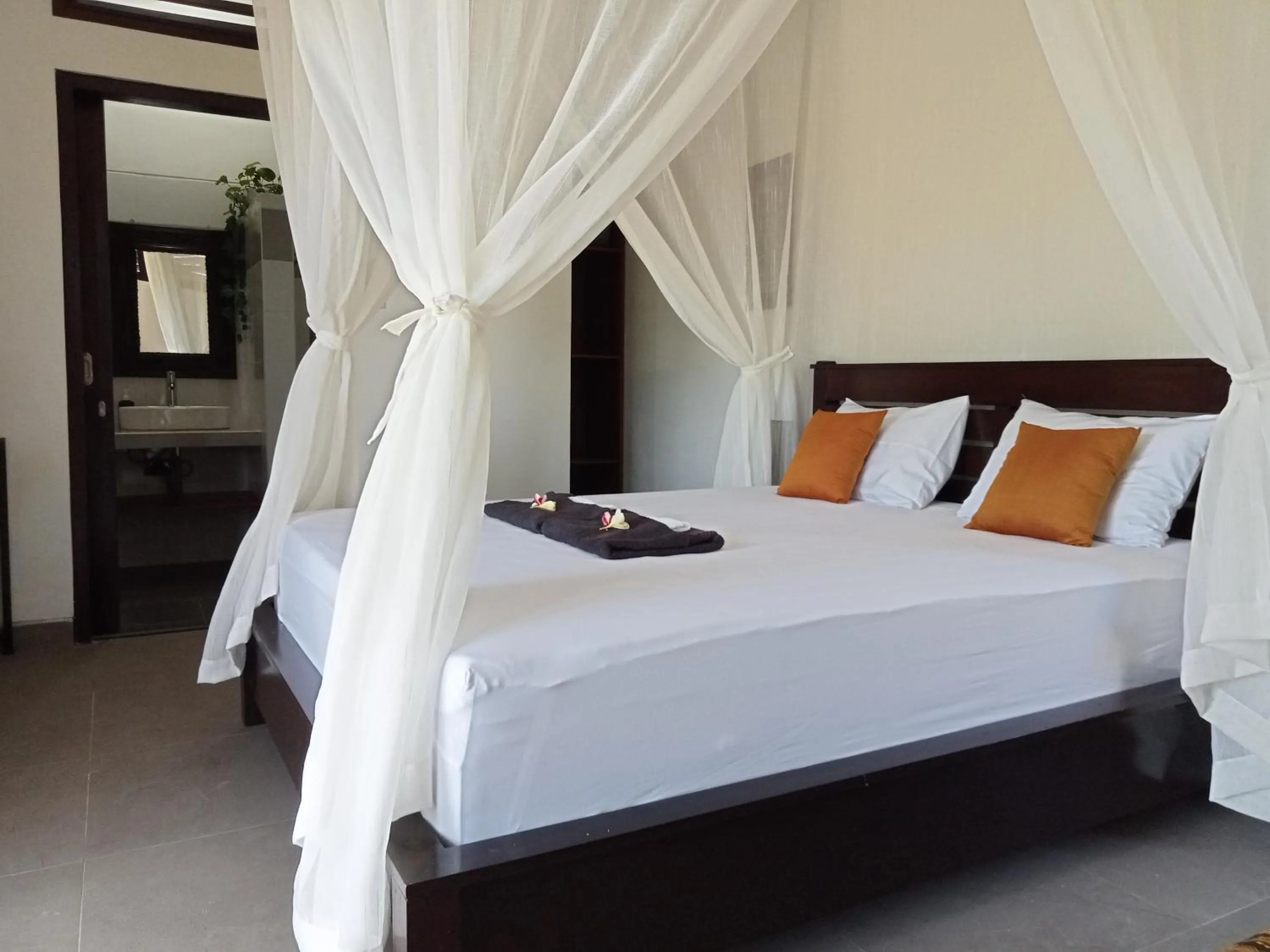 Photo of the whole room, Bed in Villa Markisa Pakisan