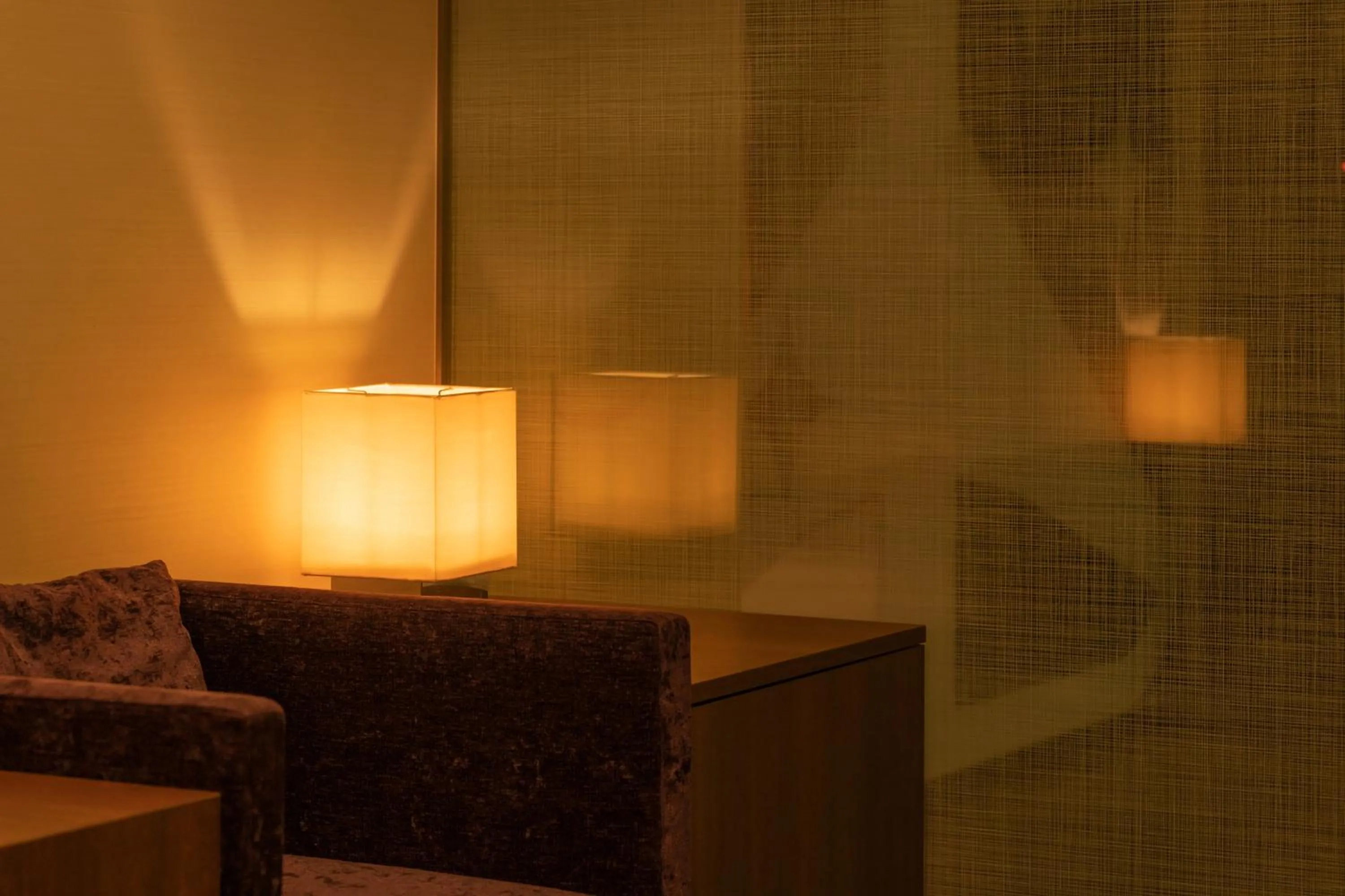 Communal lounge/ TV room in First Cabin Haneda Terminal 1