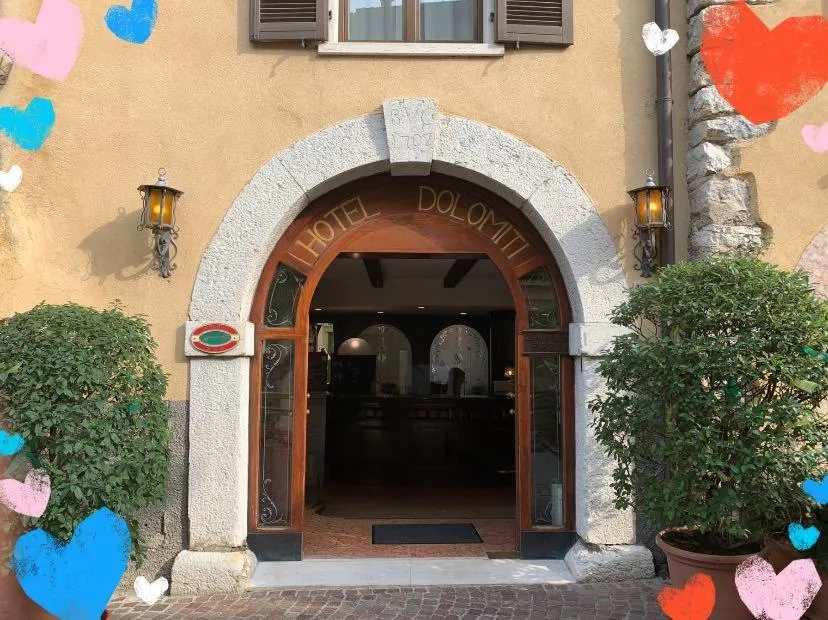 Facade/entrance in Hotel Dolomiti