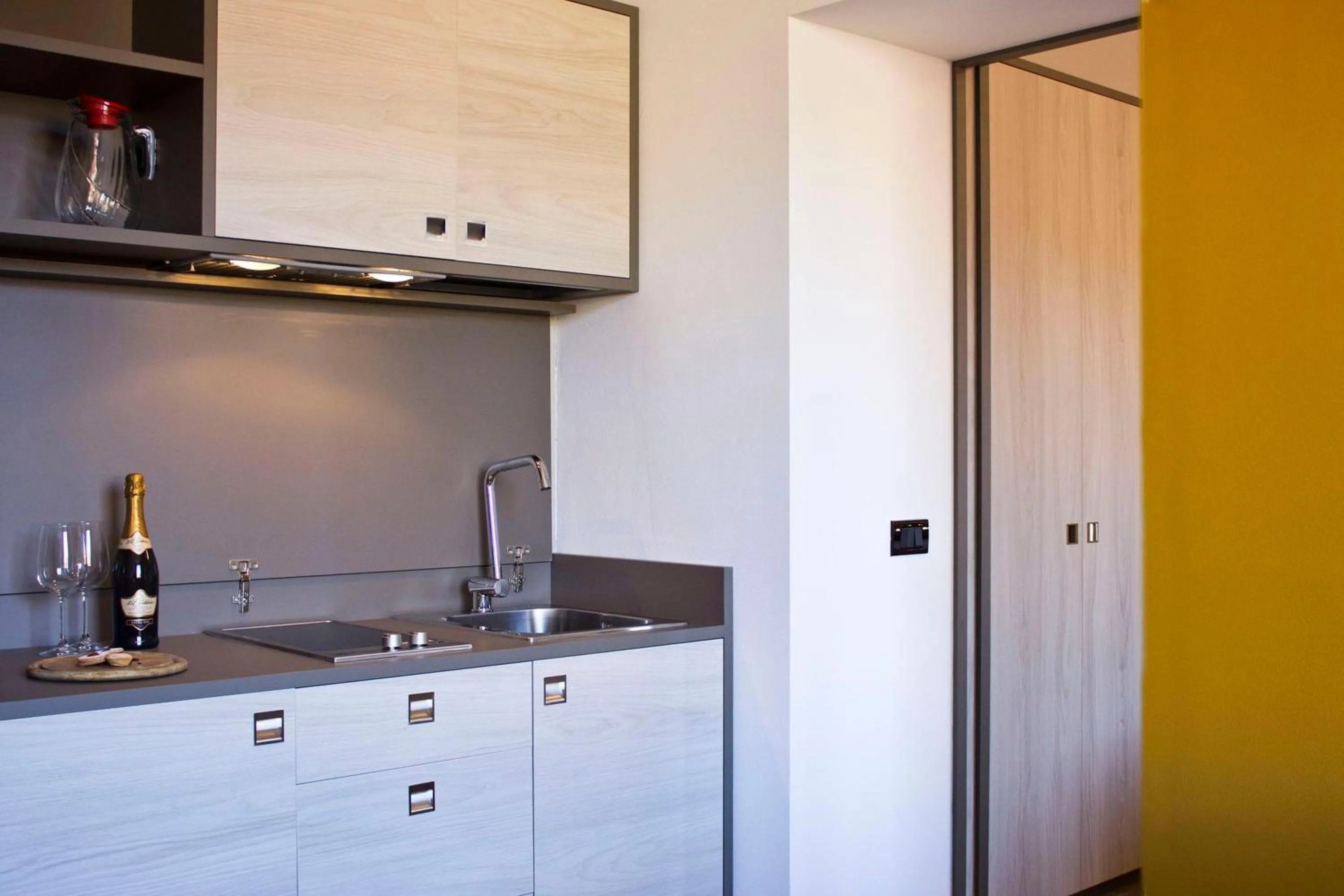 Kitchen or kitchenette in Hotel Dolomiti