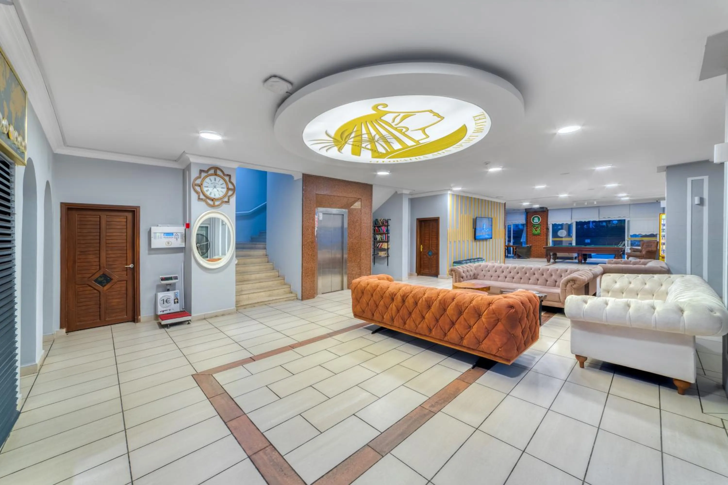 Lobby or reception in Cleopatra Ada Apart