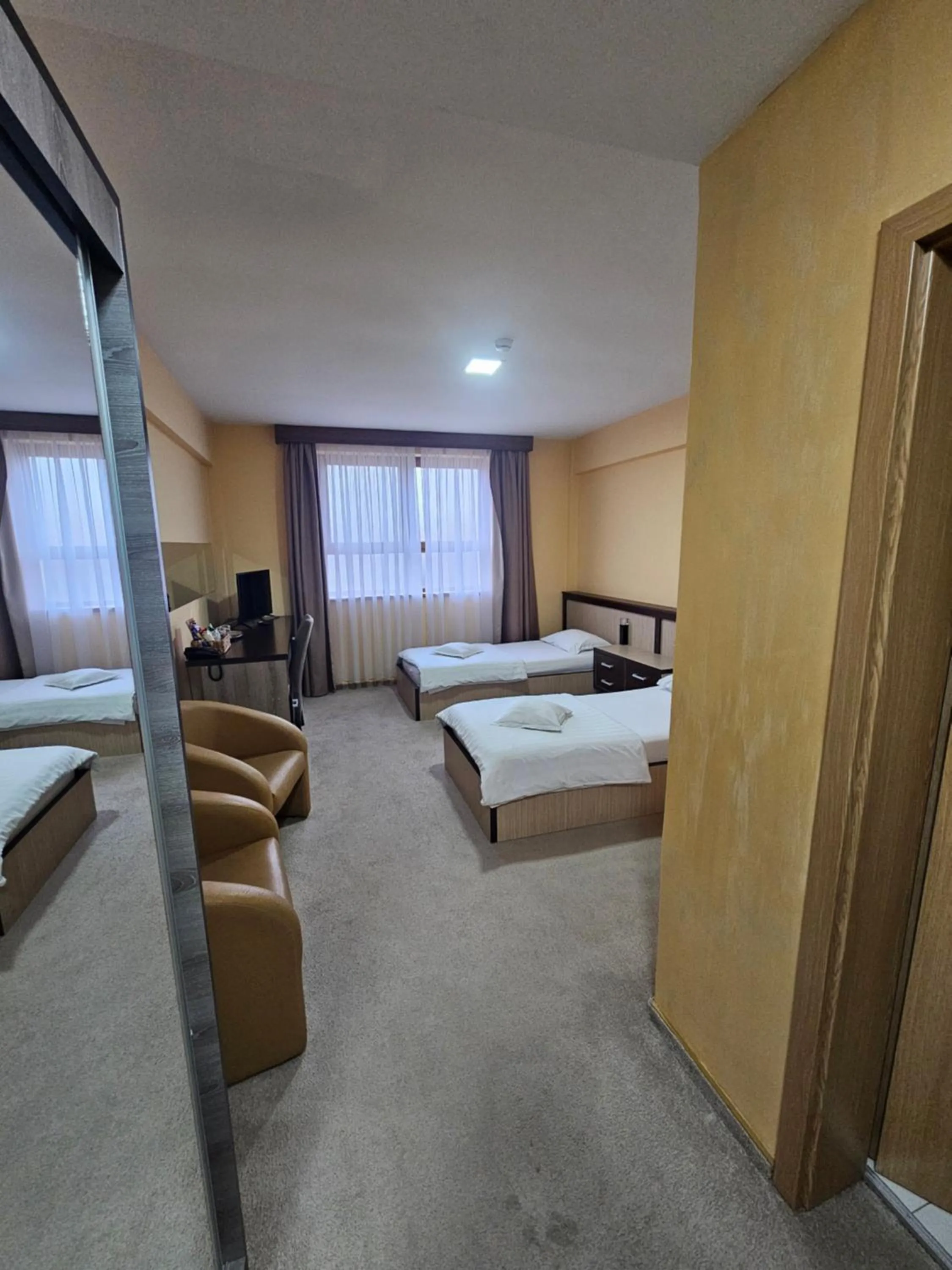 Bed in Hotel Edelweiss