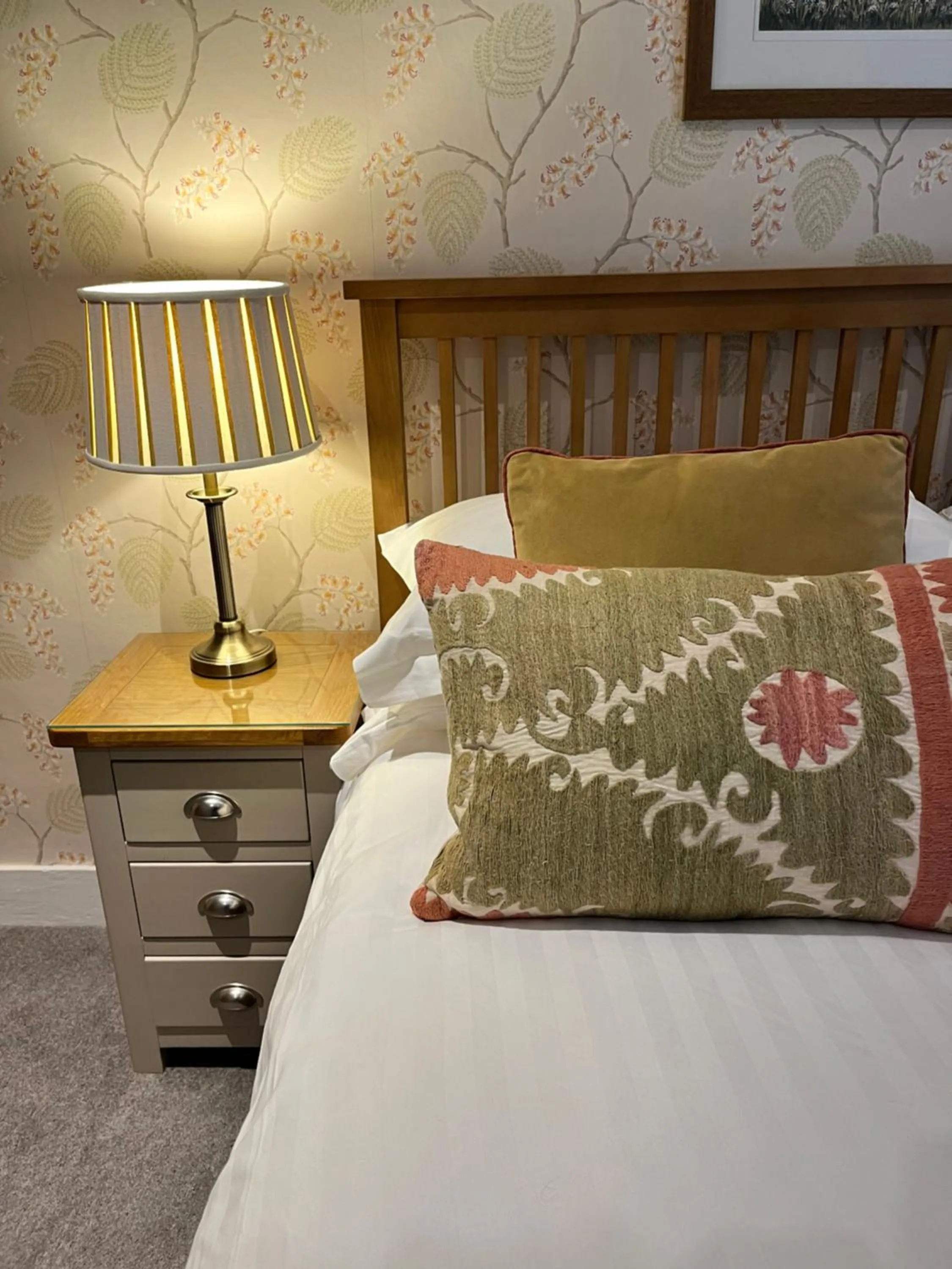 Bed in Bramwood Guest House