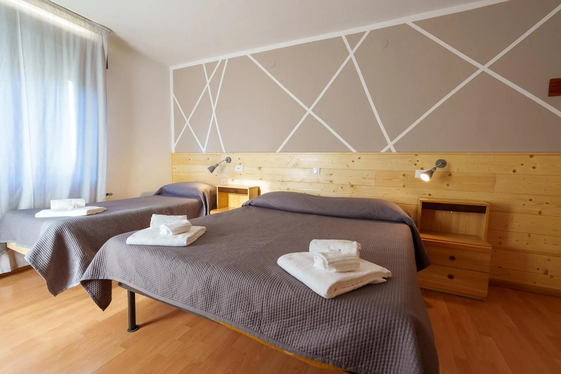 Bedroom, Bed in Hotel Park Oasi