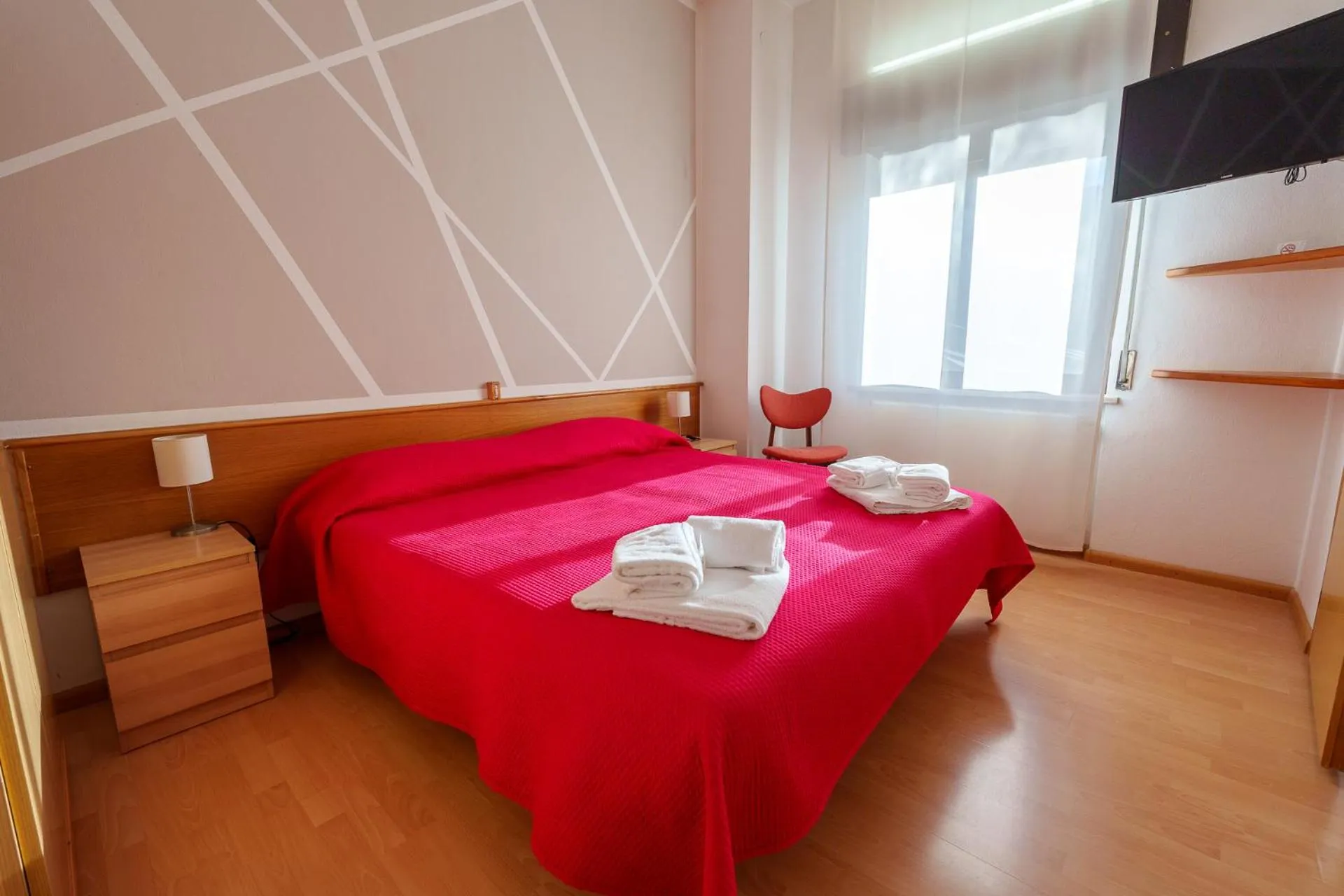 Bed in Hotel Park Oasi