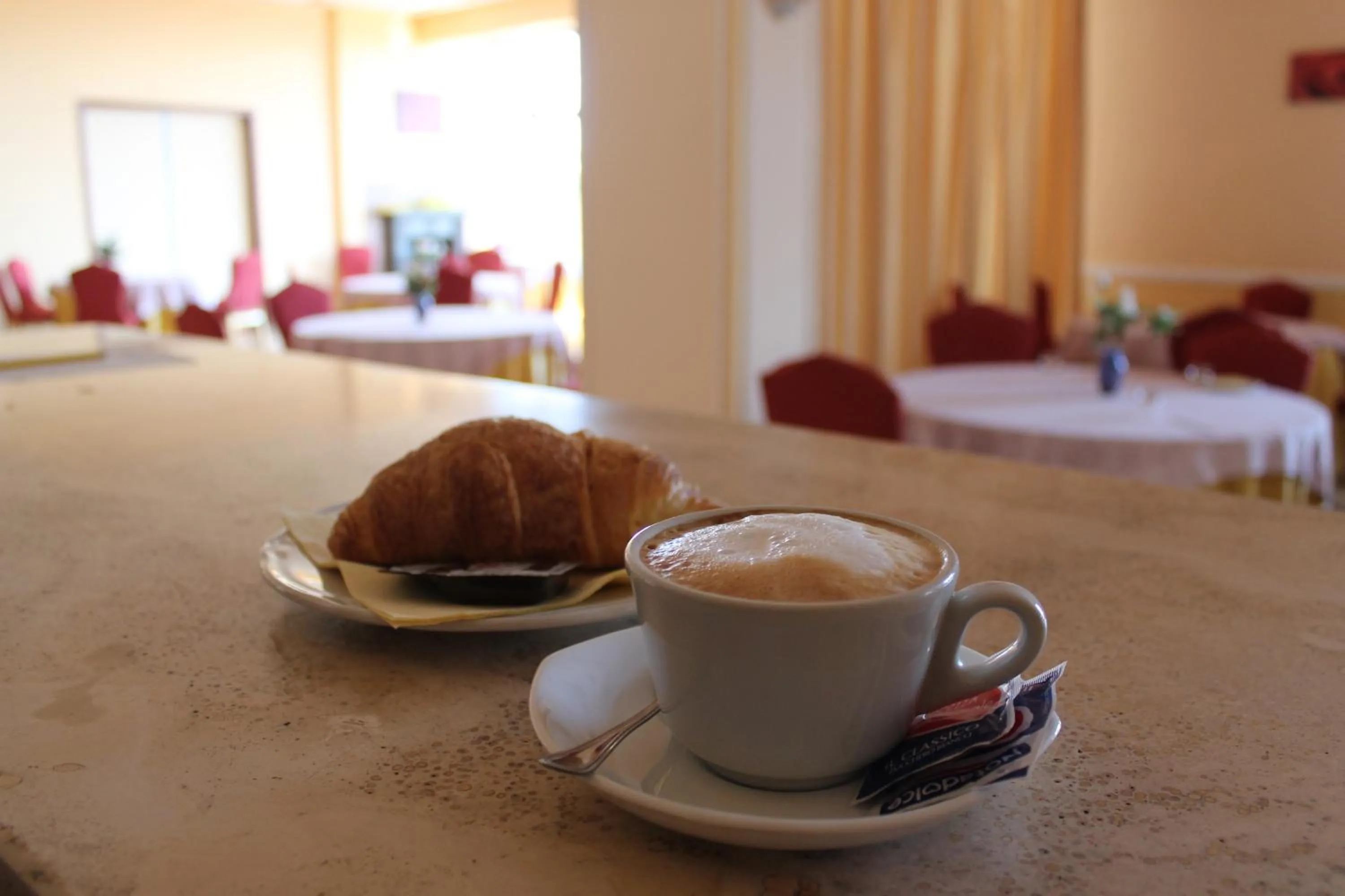 Italian breakfast, Bed in Royal Hotel Montevergine