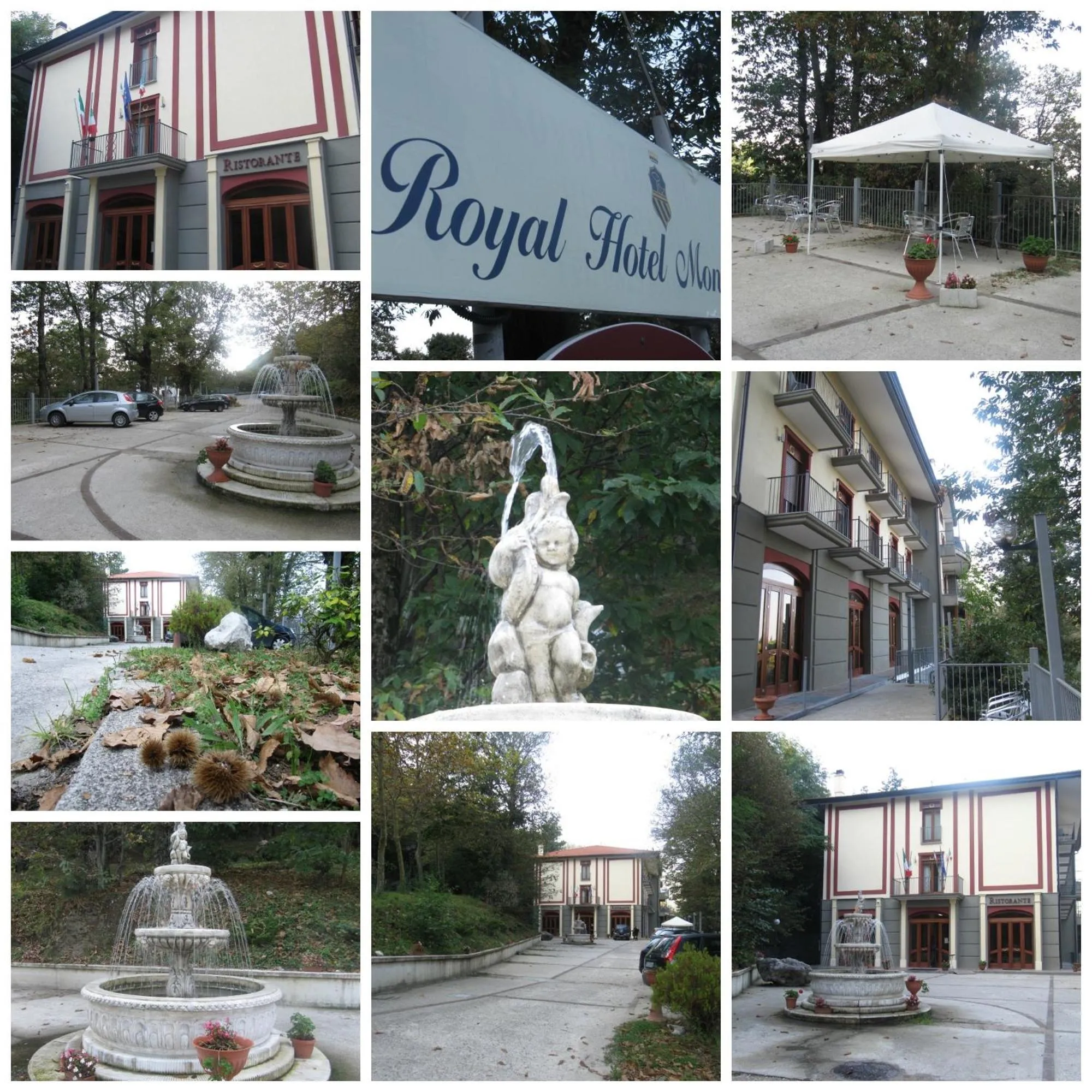 Facade/entrance in Royal Hotel Montevergine