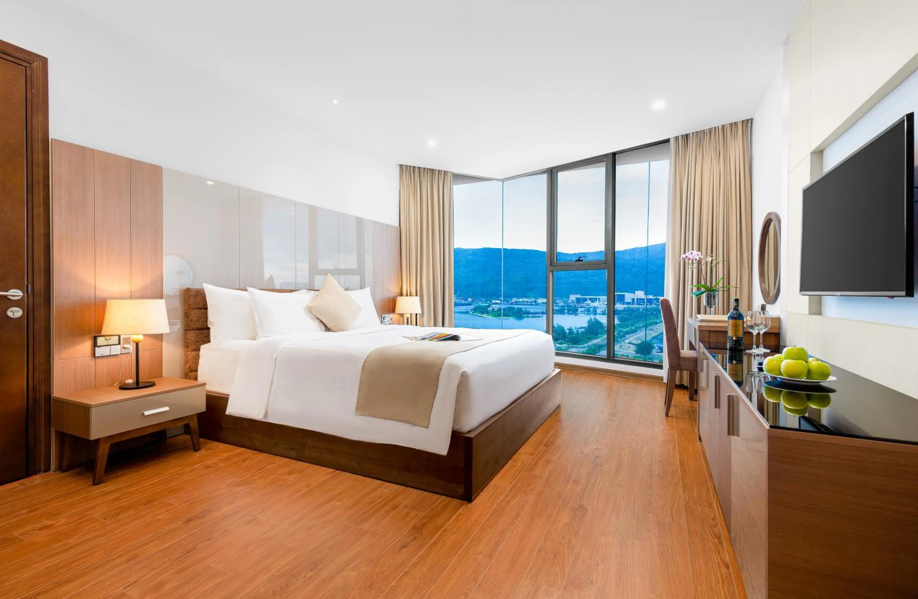 Bed in Alan Sea Hotel Danang