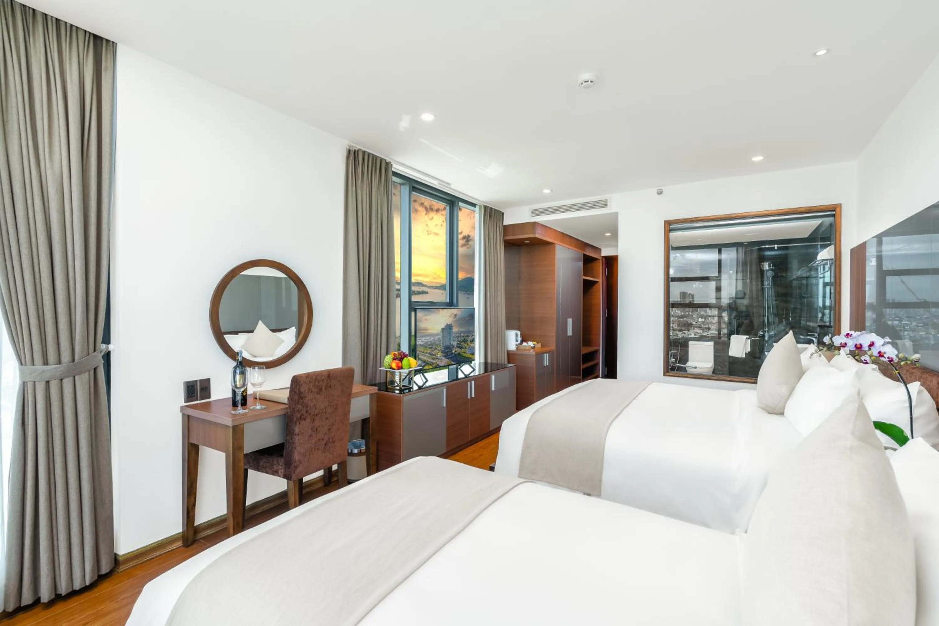 Bed in Alan Sea Hotel Danang